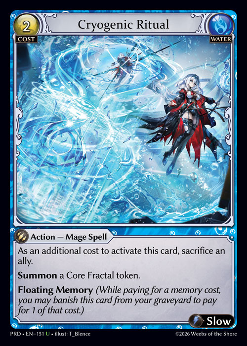 Cryogenic Ritual / PRD-151 (U)