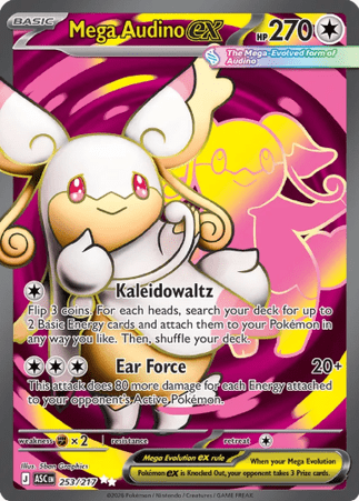 Pokemon TCG Ascended Heroes - Mega Audino EX-253/217