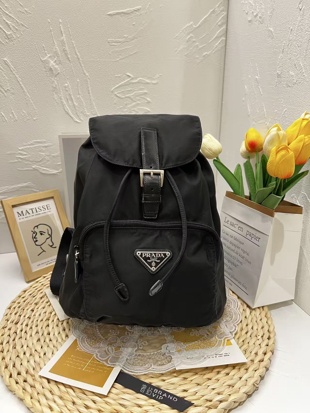 Prada Tessuto Nylon Backpack
