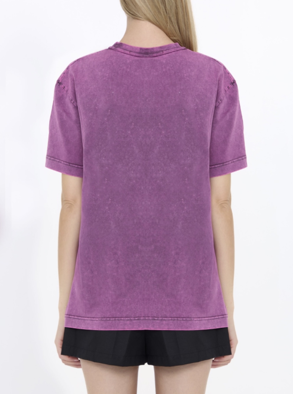 Alexander Wang洗水紫色T-shirt 