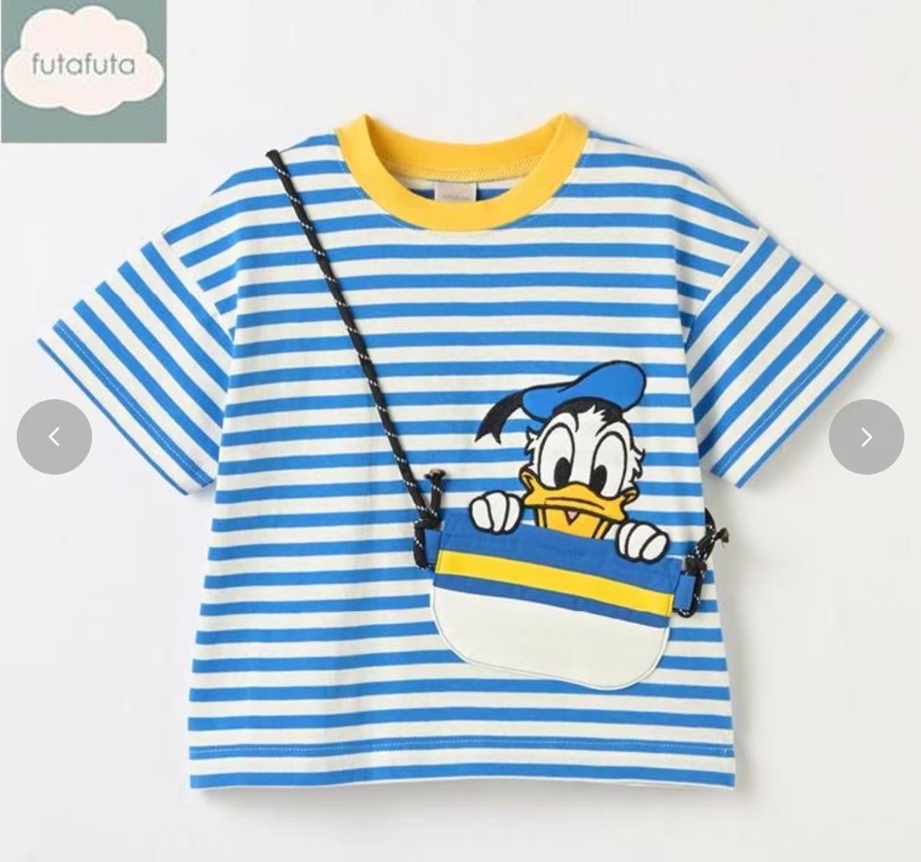 futa x Disney 口袋短袖Tee+造型燈籠褲