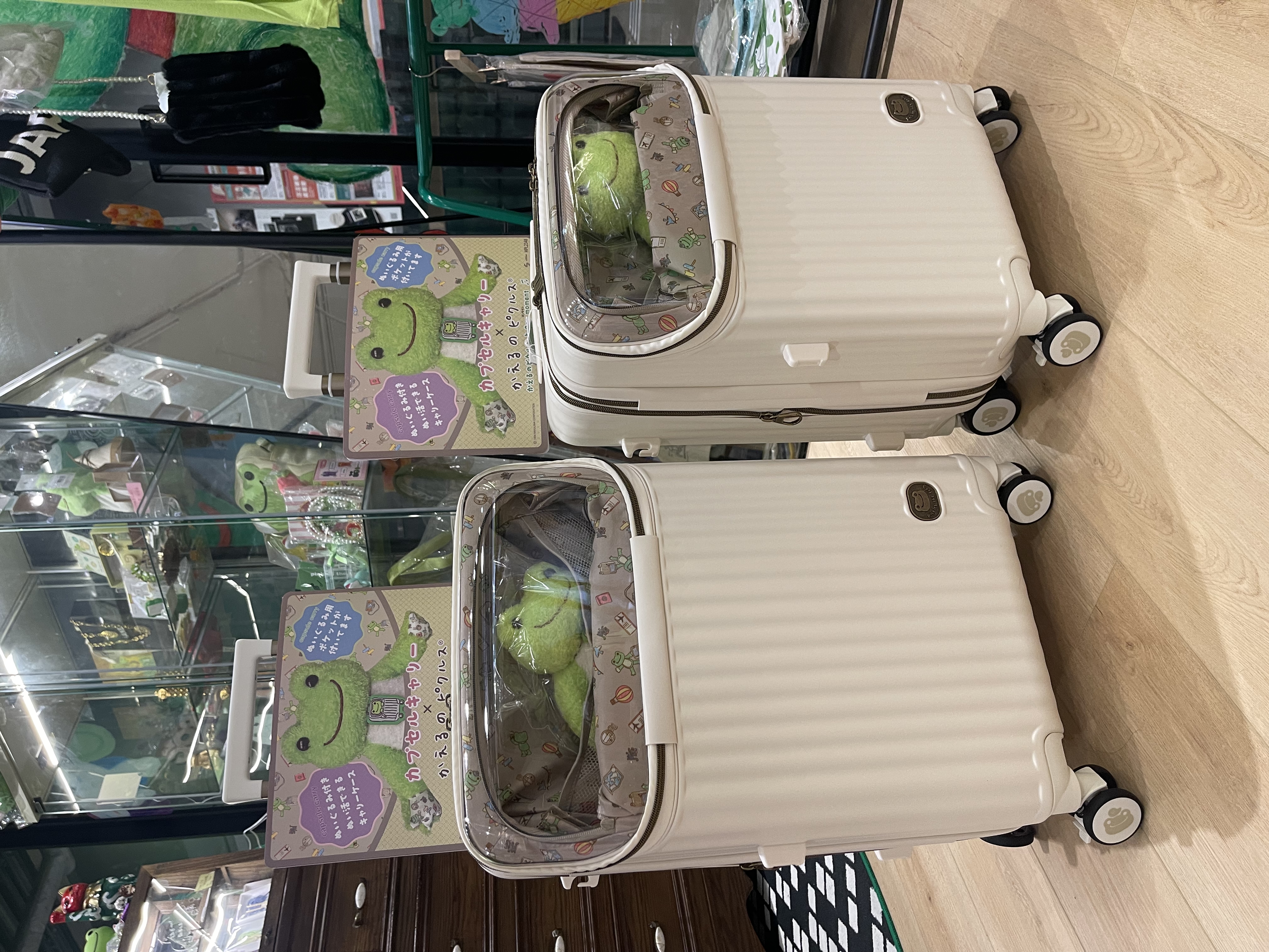 Pickles the frog 旅行箱（痛喼）