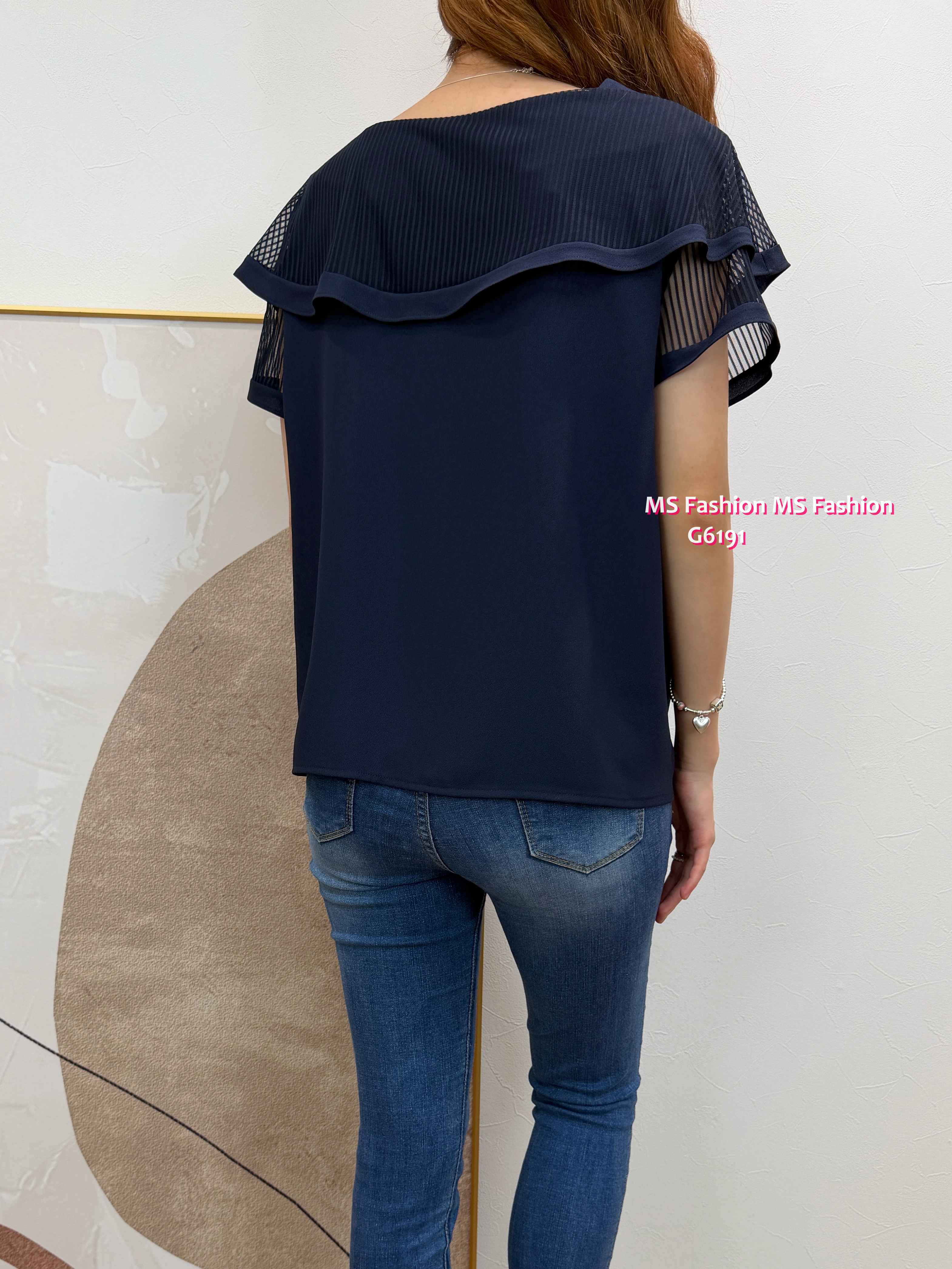 G6191 韓國🇰🇷高質靚料ruffle top