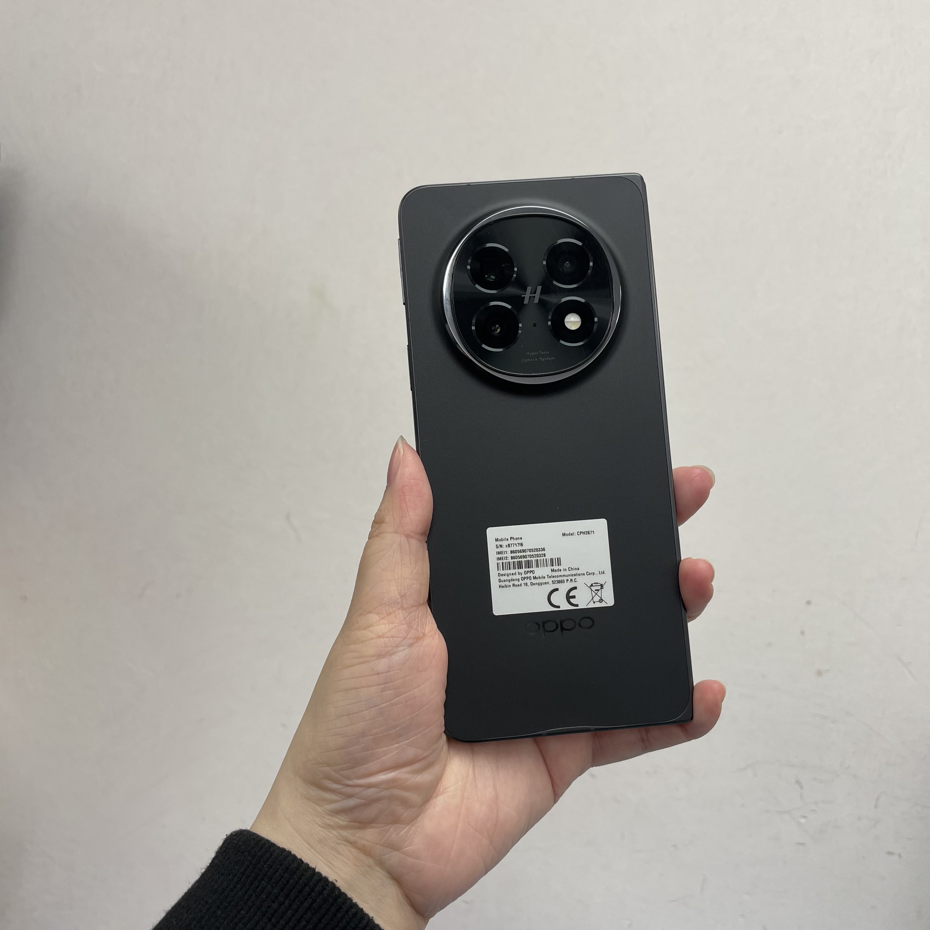 *5997 Oppo Find N5 完美機 16+512GB 黑色 black