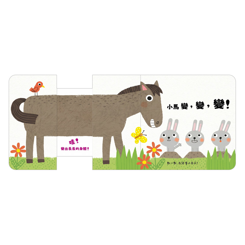 🔸預購貨品🔸玩得停不下來的抽拉書-看我變變變