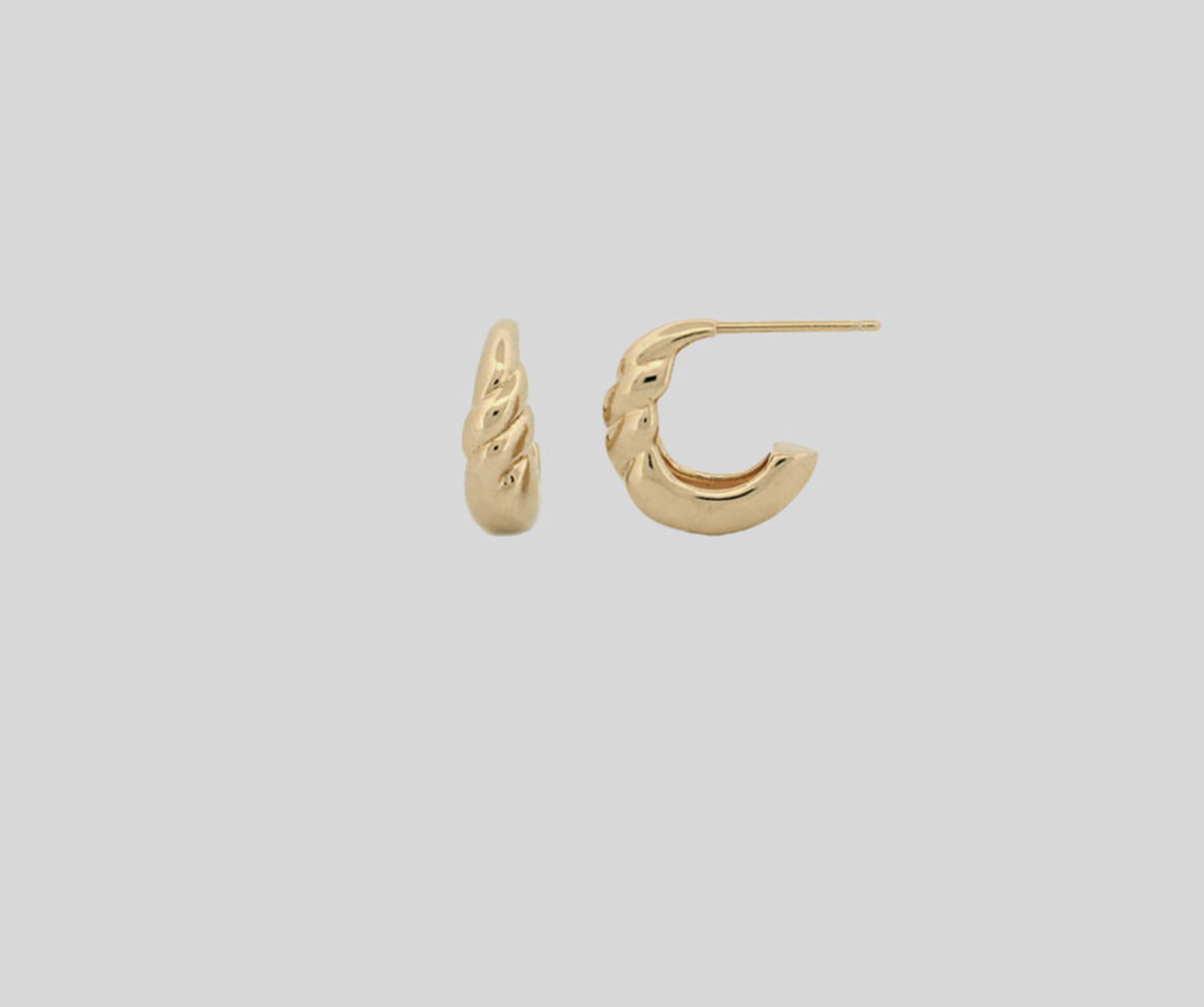 AUBE DE MOI | Torsion Ring Earring