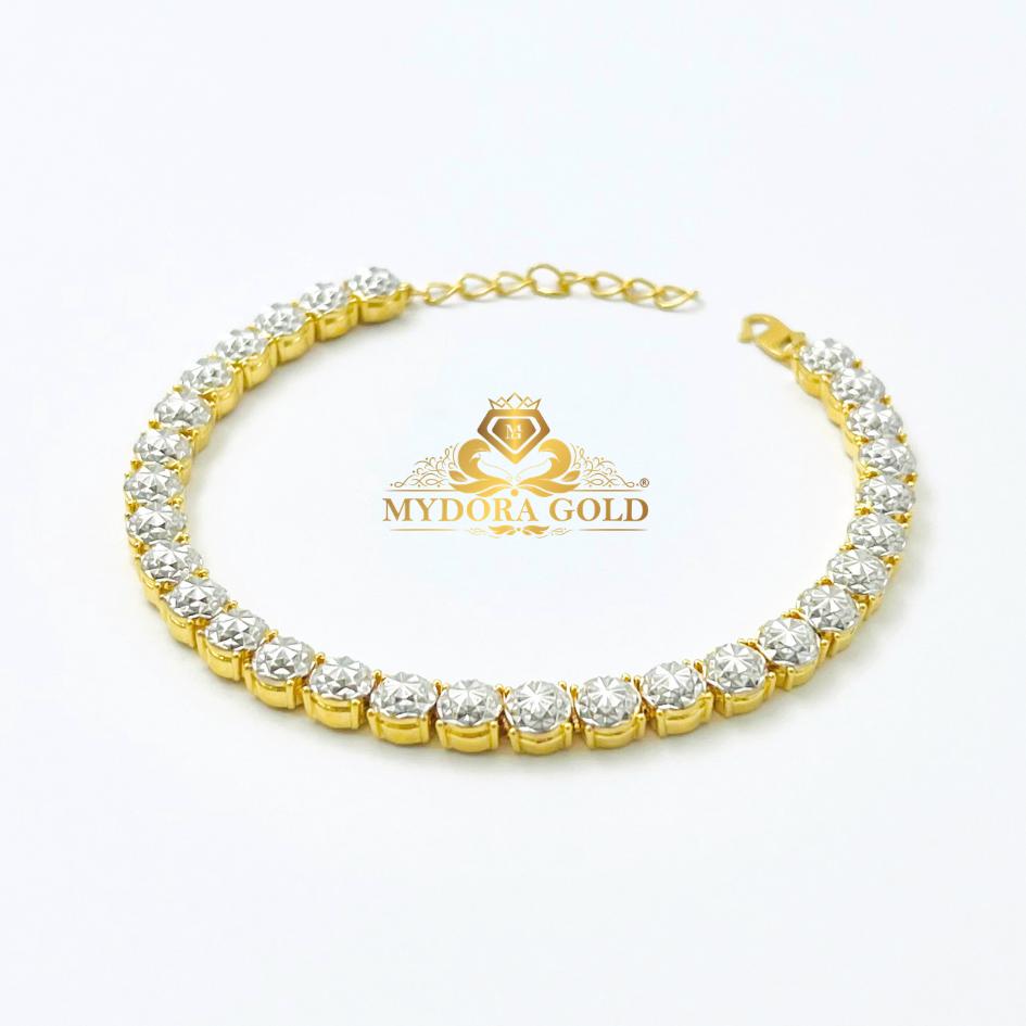 MYDORA EMAS 916 Rantai Tangan Diamond Glow | EMAS 916/22K