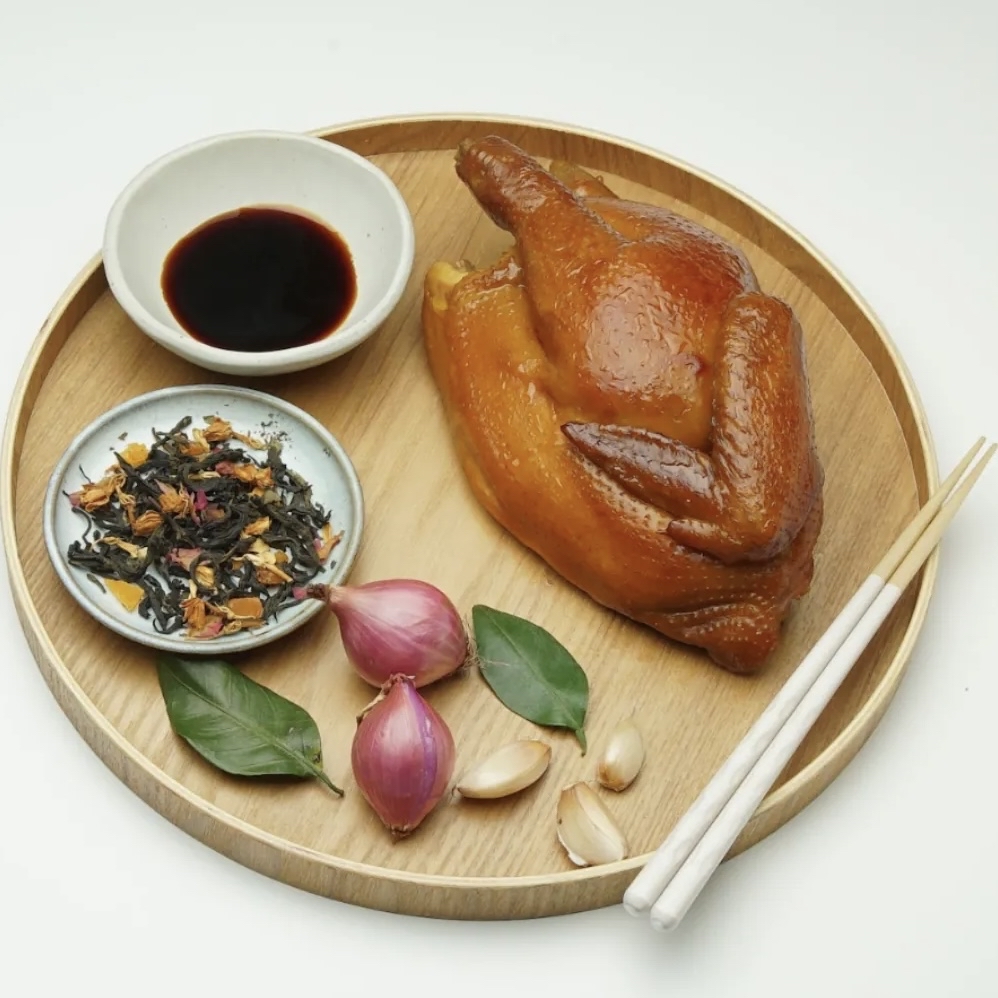 [三點水料理] 慢煮煙燻太爺雞（半隻）冷凍包