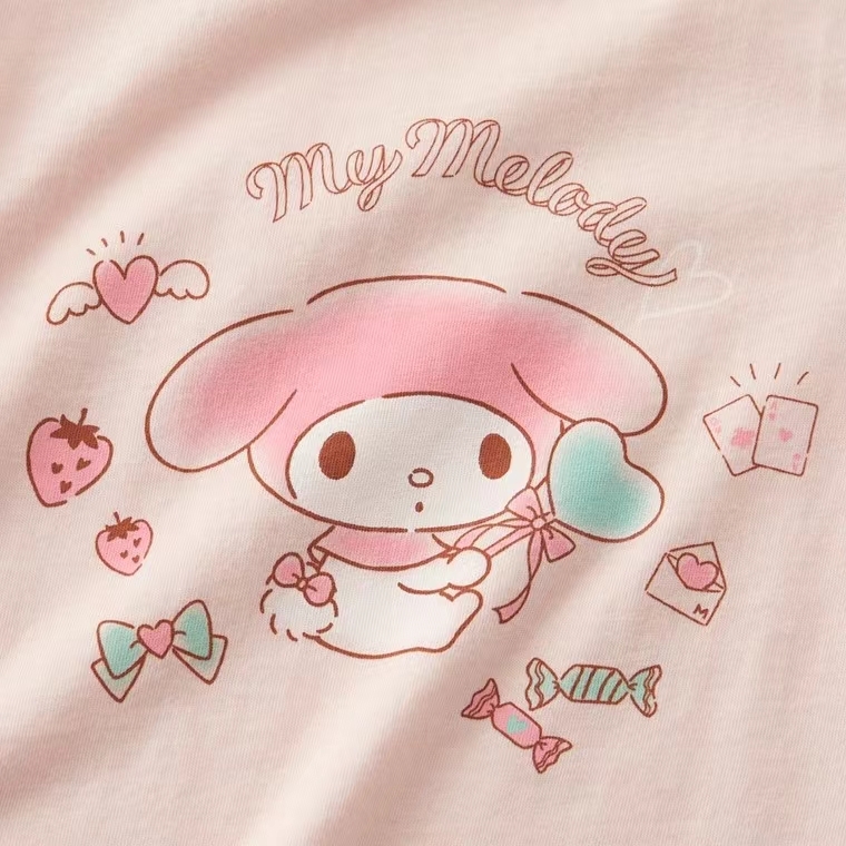2024春夏季最新日本 Sanrio 系列短袖 Tee -1件 現貨