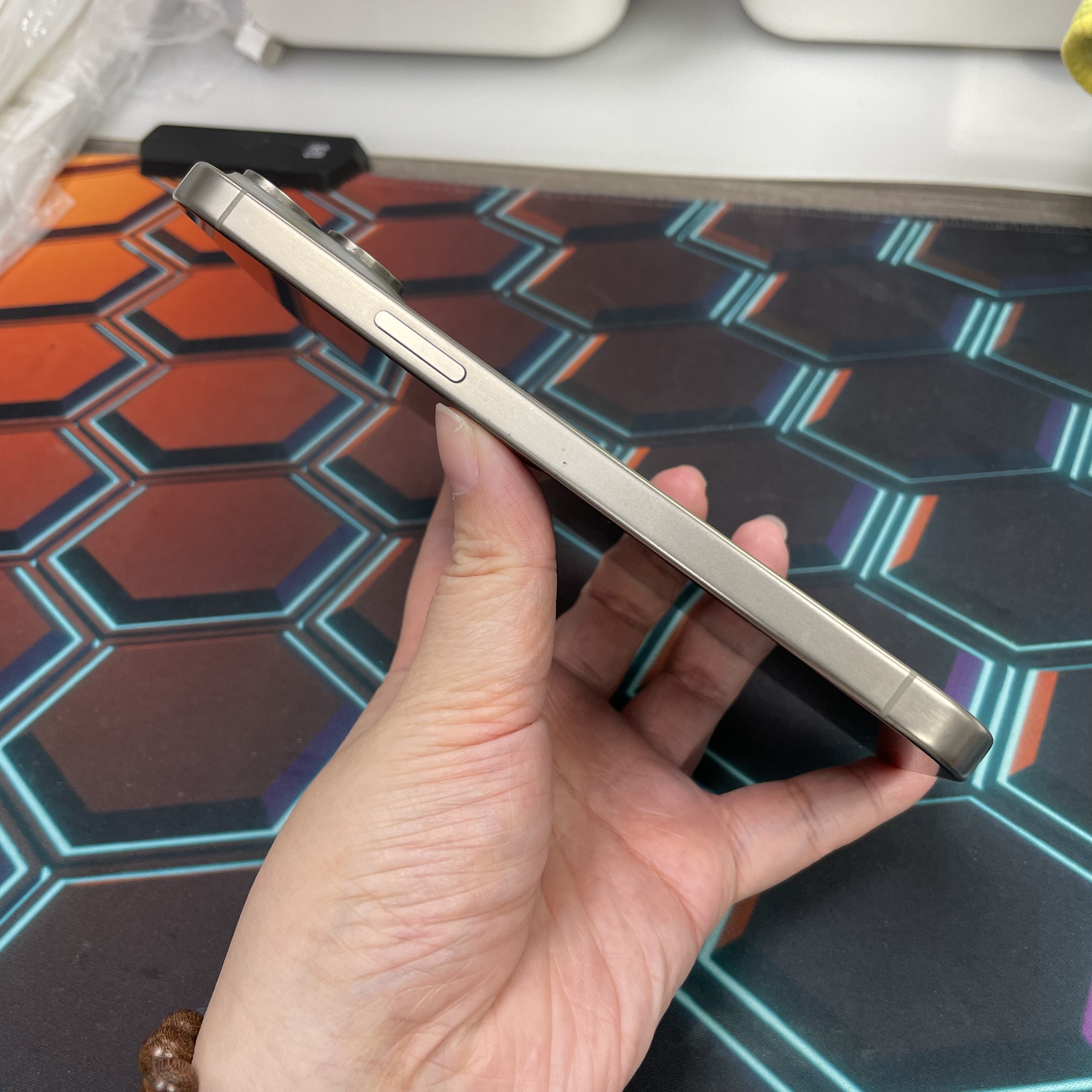 *8023 15 pro max 超靚機 256GB 電83 原色 gray