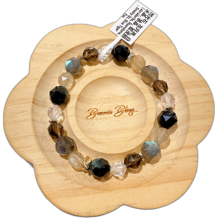 【幽冥守護•智者之眼】能量穩定守護手串 