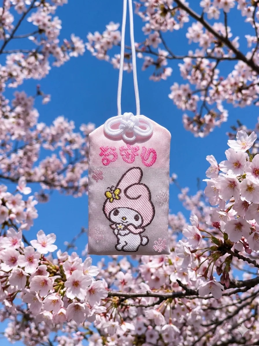 日本 大牟田熊野神社 Sanrio 御守