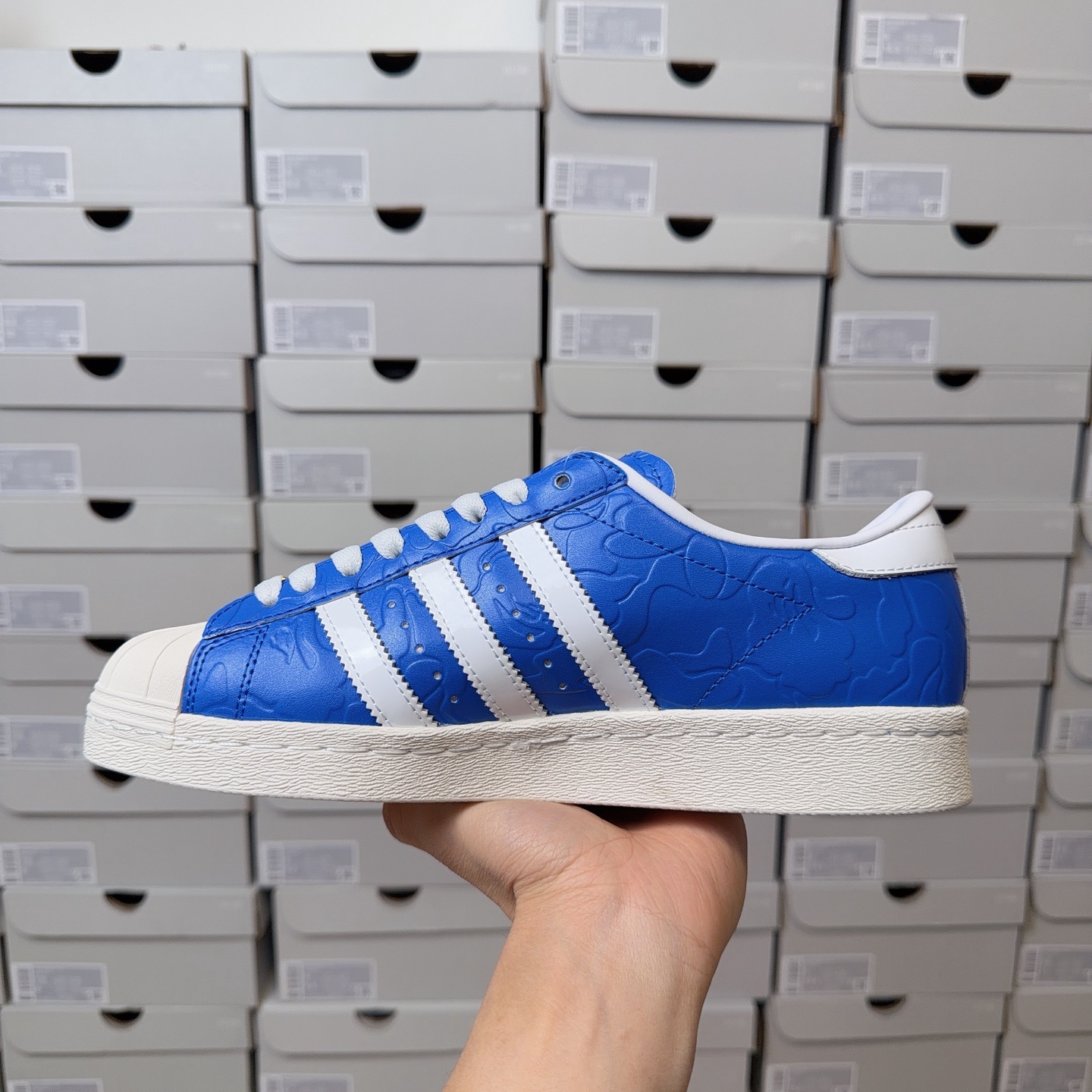 Bape x Adidas Superstar Vintage JR2702