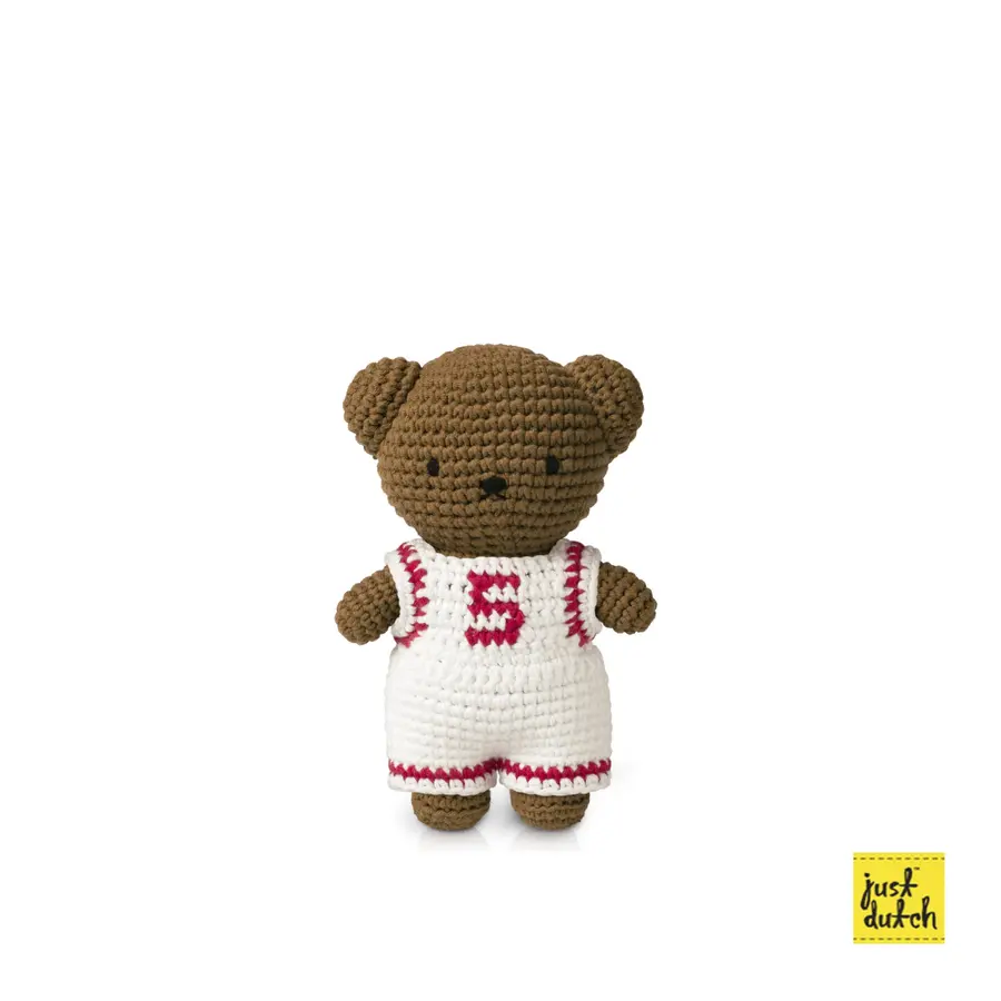 📦訂購 台灣代購 荷蘭 Just Dutch 手工編織 米菲 Miffy Boris 棒球連身衣 公仔