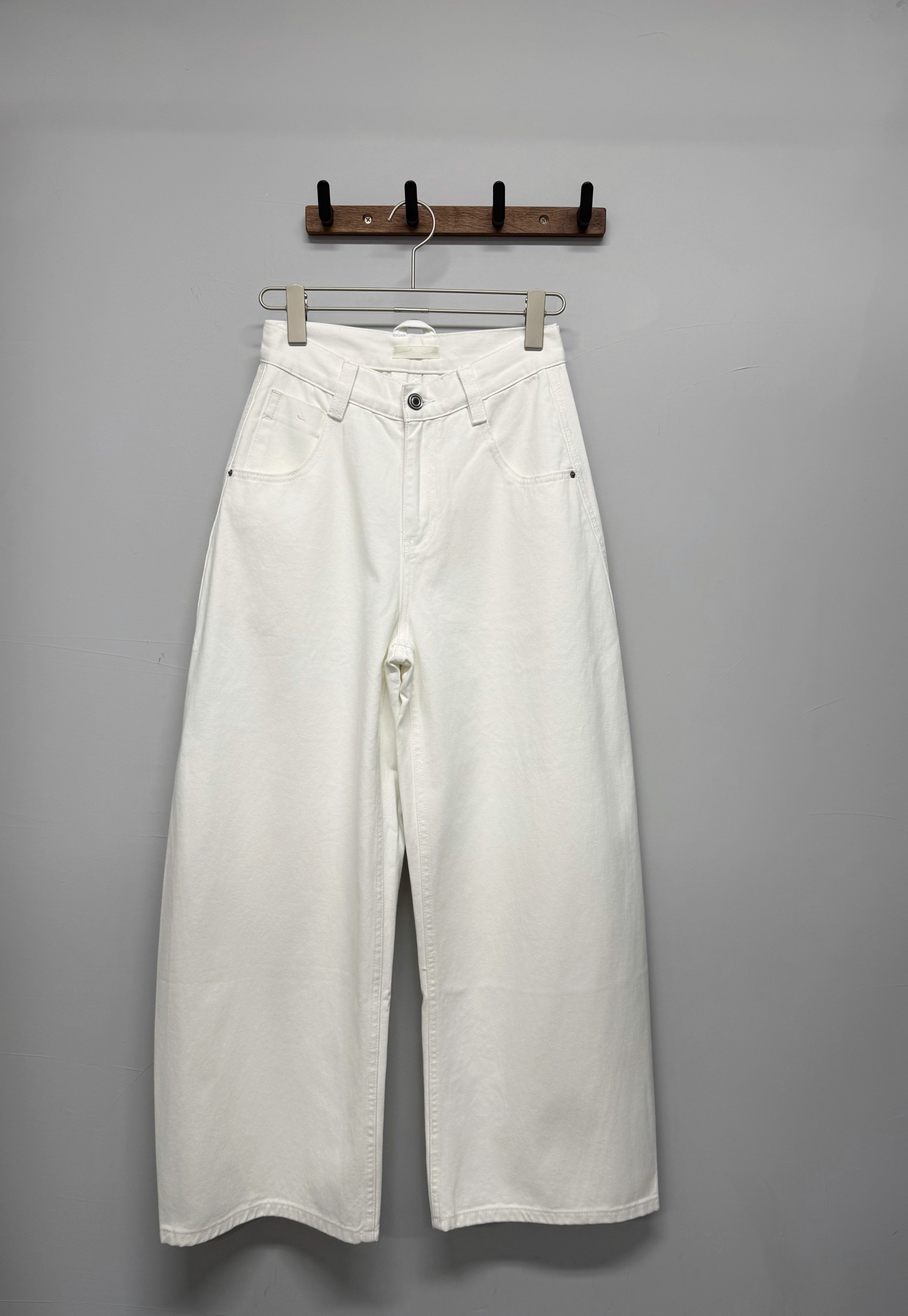 Baggy white pants #pt66