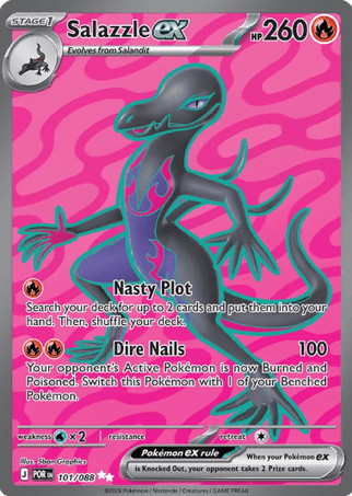 Pokemon TCG Perfect Order - Salazzle EX-101/088