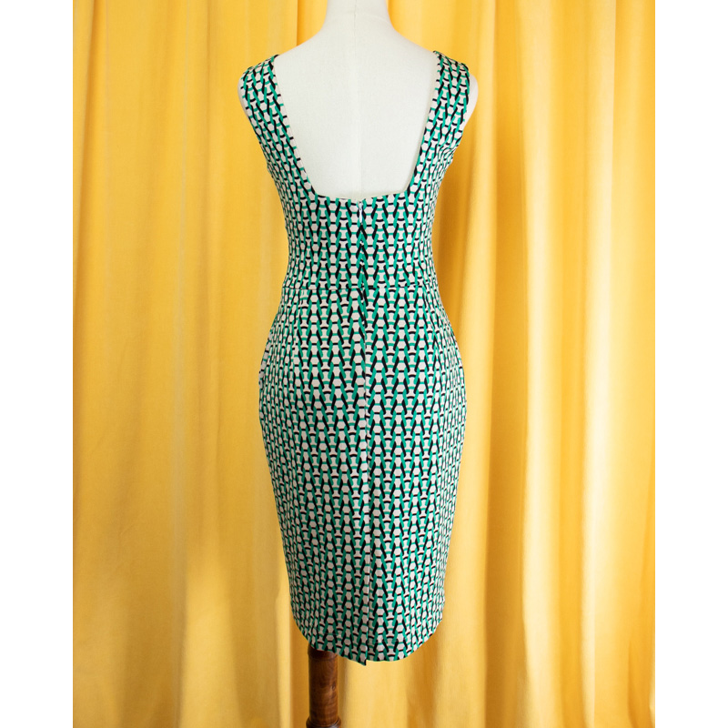 (Ready-Made) The 90s Party Queen Style Diana Dress (FM156)