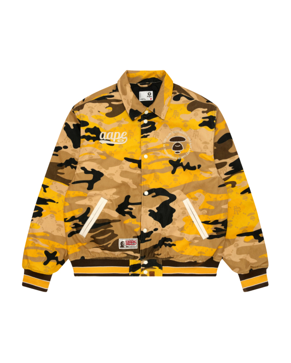 AAPE AAPEUNVS camo embroidered jacket (7805XXR)