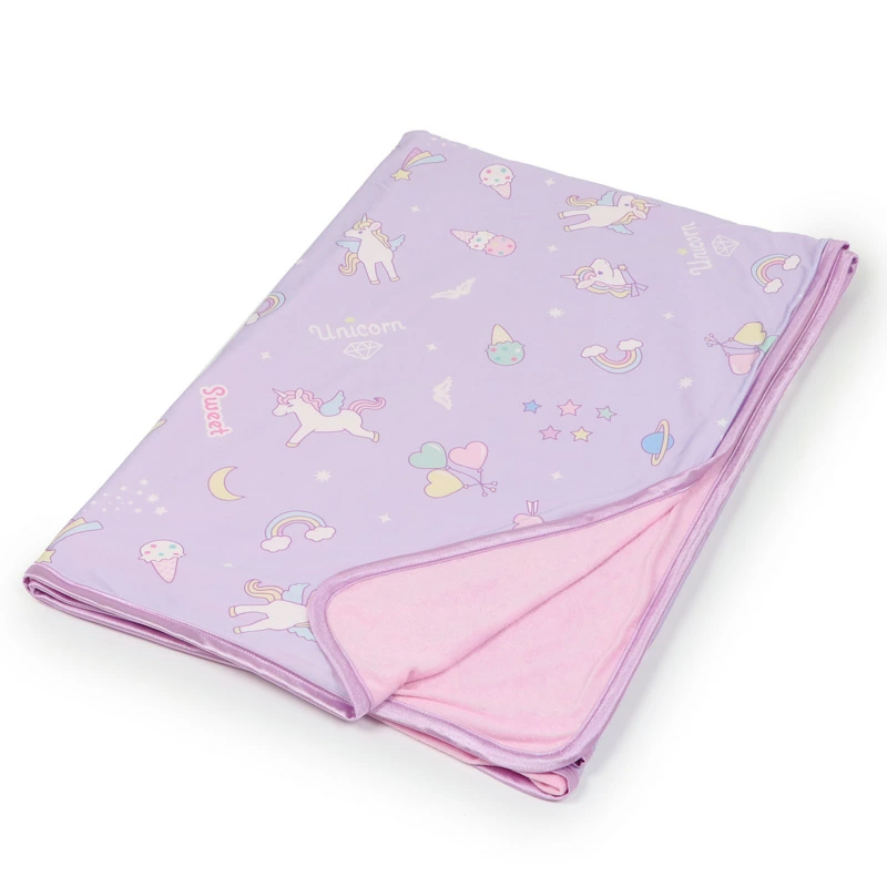 🆕【⭐訂購⭐】 🇯🇵日本直送 🌀Unicorn 獨角獸圖案 可機洗 接觸涼感單人毯🌀 [ELBD-0130][260226]