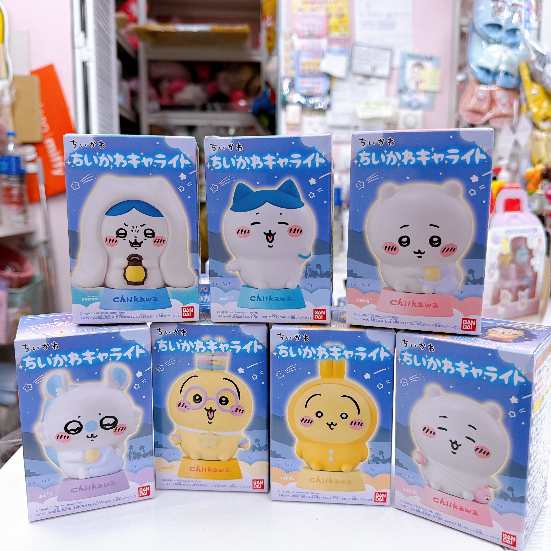 日本直送chiikawa 發光擺設 可以揀款購買