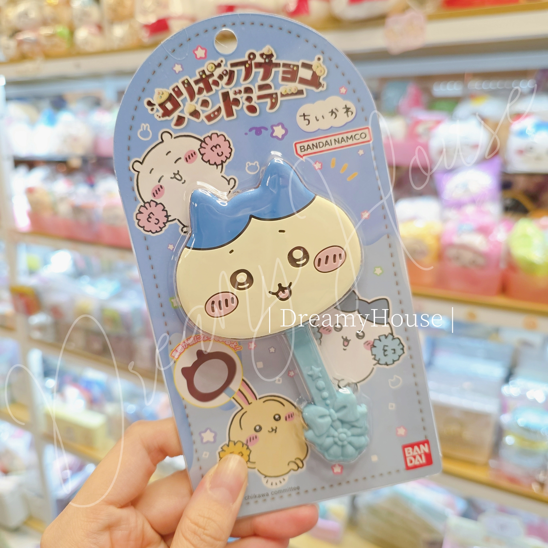 日本 Chiikawa 棒棒糖朱古力 手提鏡