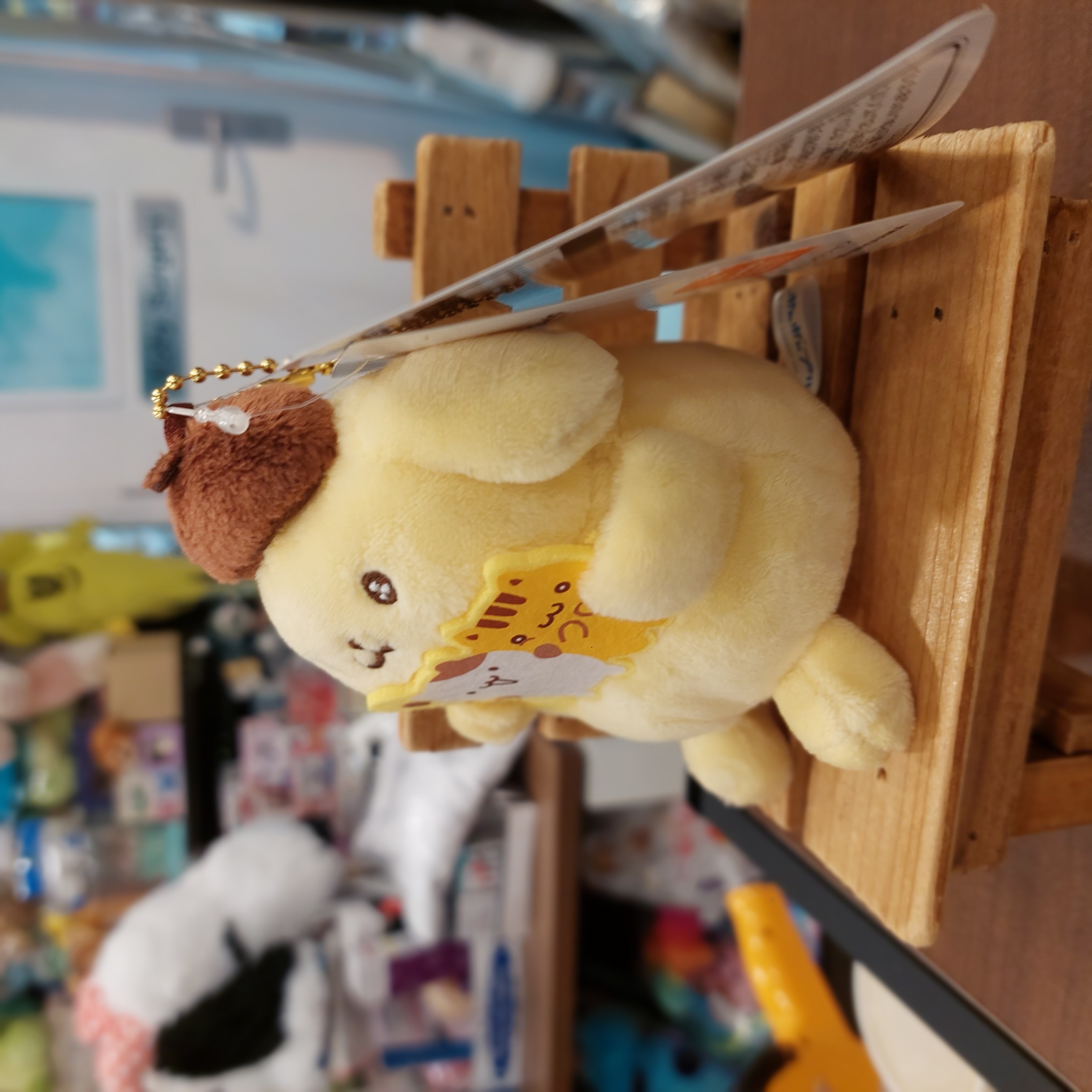 日版 Sanrio Pompompurin  布甸狗 吊飾 掛件 原色