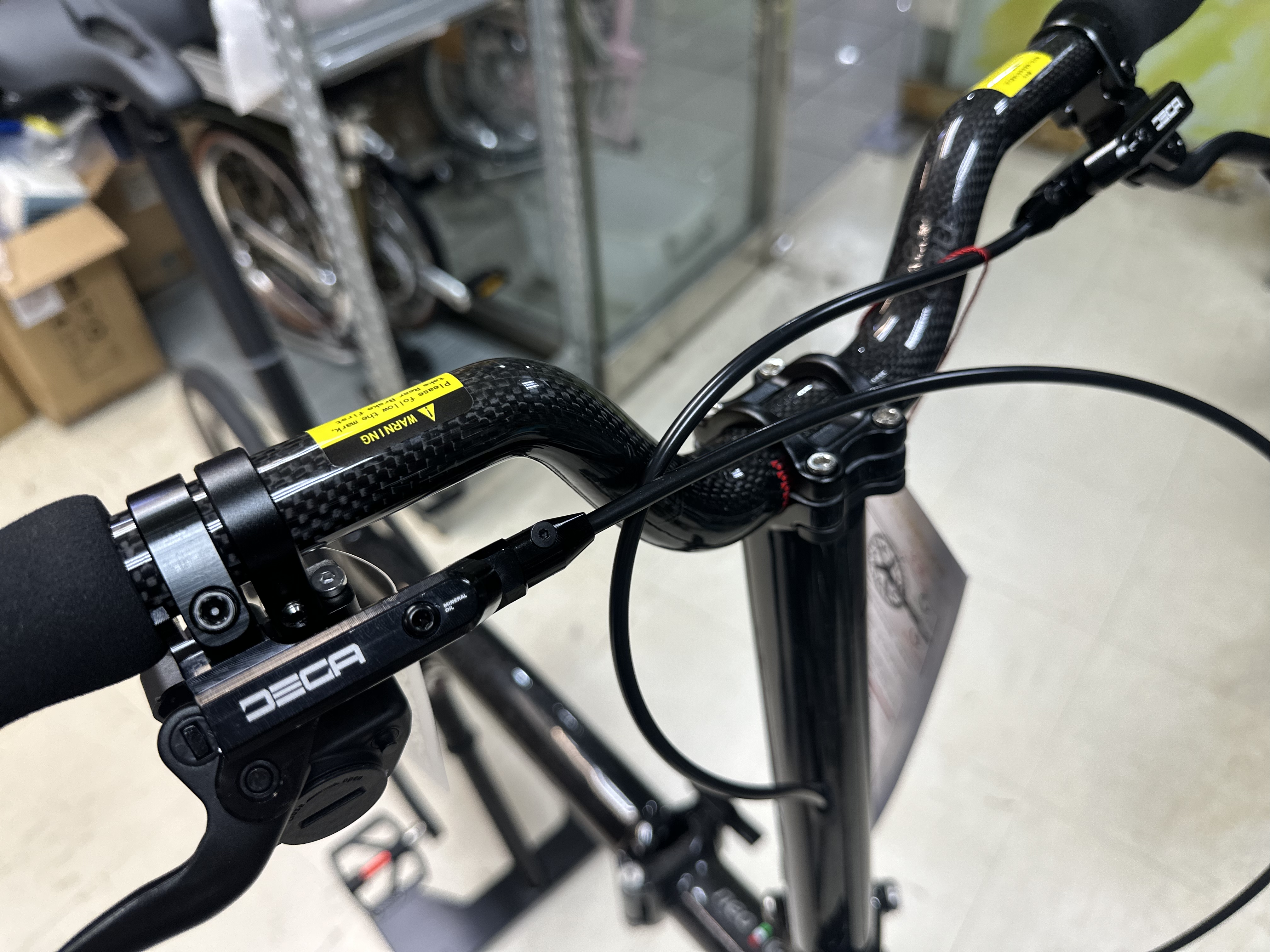 Java Neo 349 carbon + Blastwave carbon wheel 