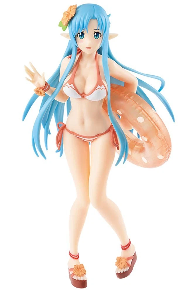 Banpresto, EXQ Figure: Sword Art Online (SAO), Memory Defrag, Asuna Summer Lover 刀劍神域 記憶重組 亞絲娜 夏日戀人
