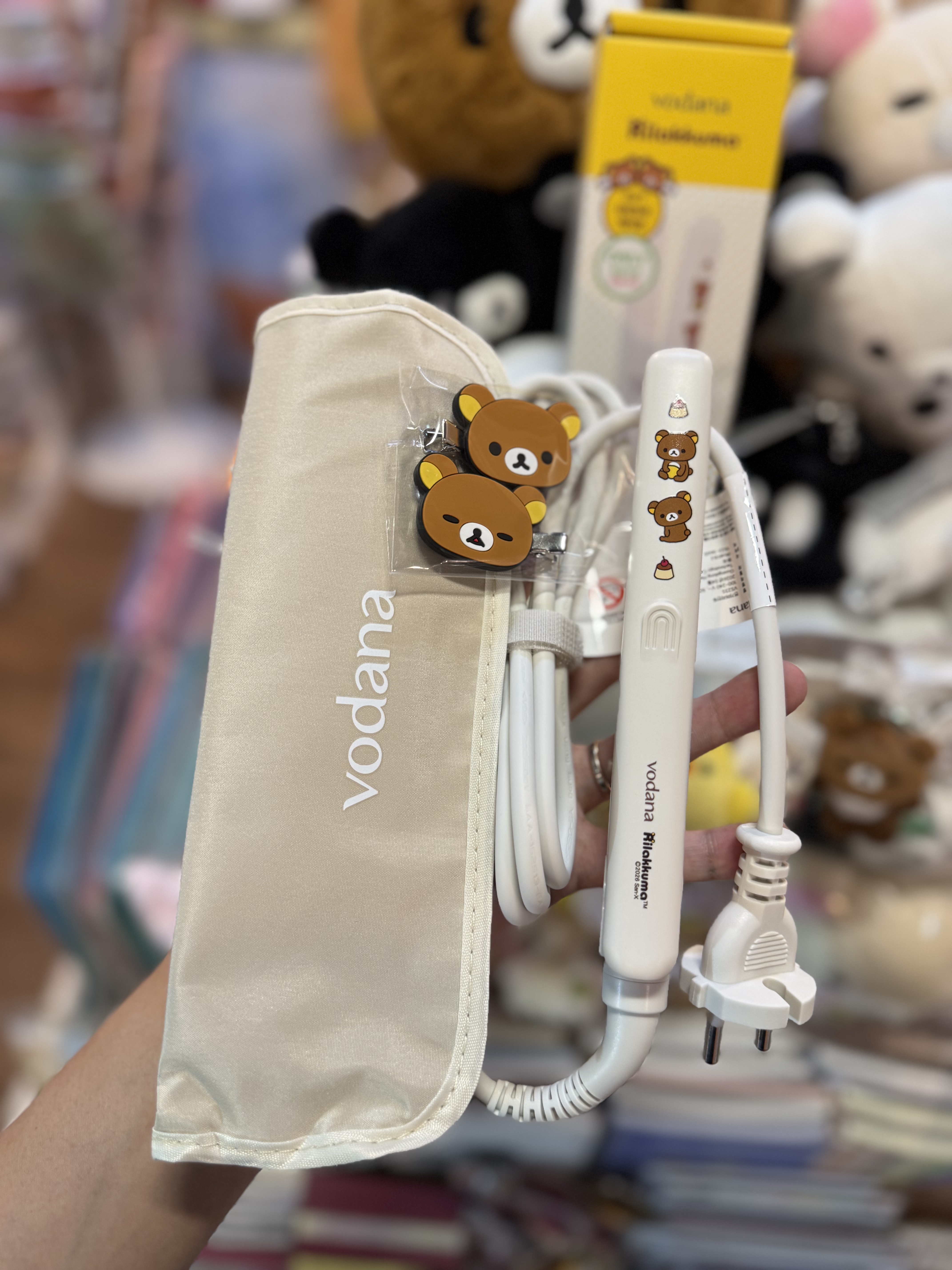 《現貨》全新韓國限定 vodana  x  Rilakkuma 直髮夾 Rilakkuma /小雞款