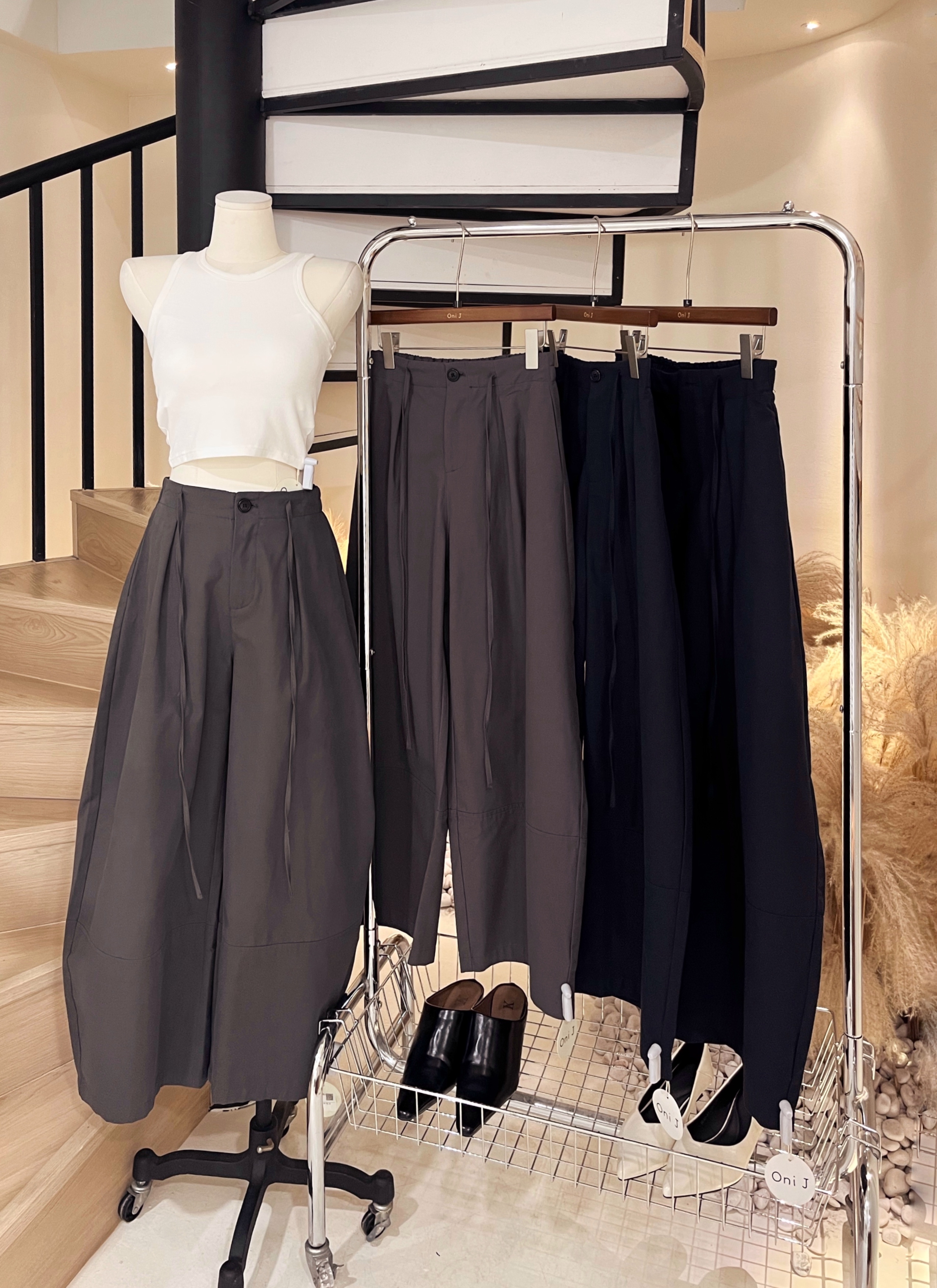 版型巨美的韩版长裤