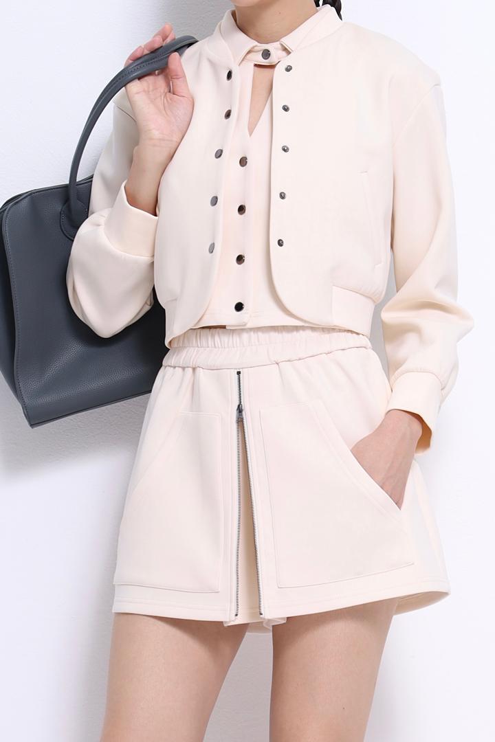 CB2697 SOLID JERSEY JACKET