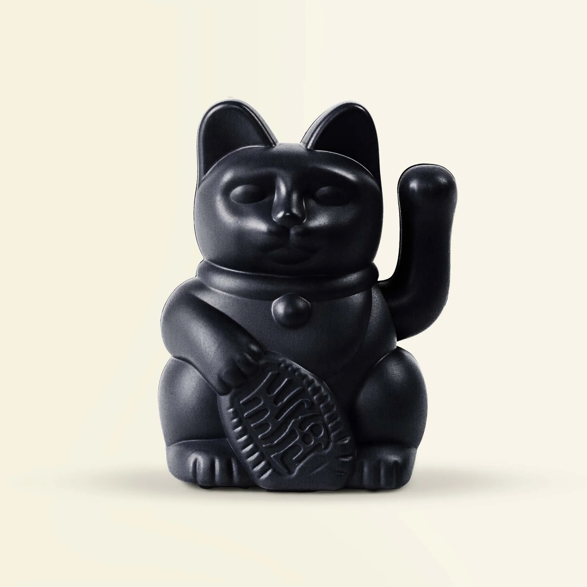 📦訂購 Donkey Products Lucky Cat Solar (Black) 黑色 招財貓
