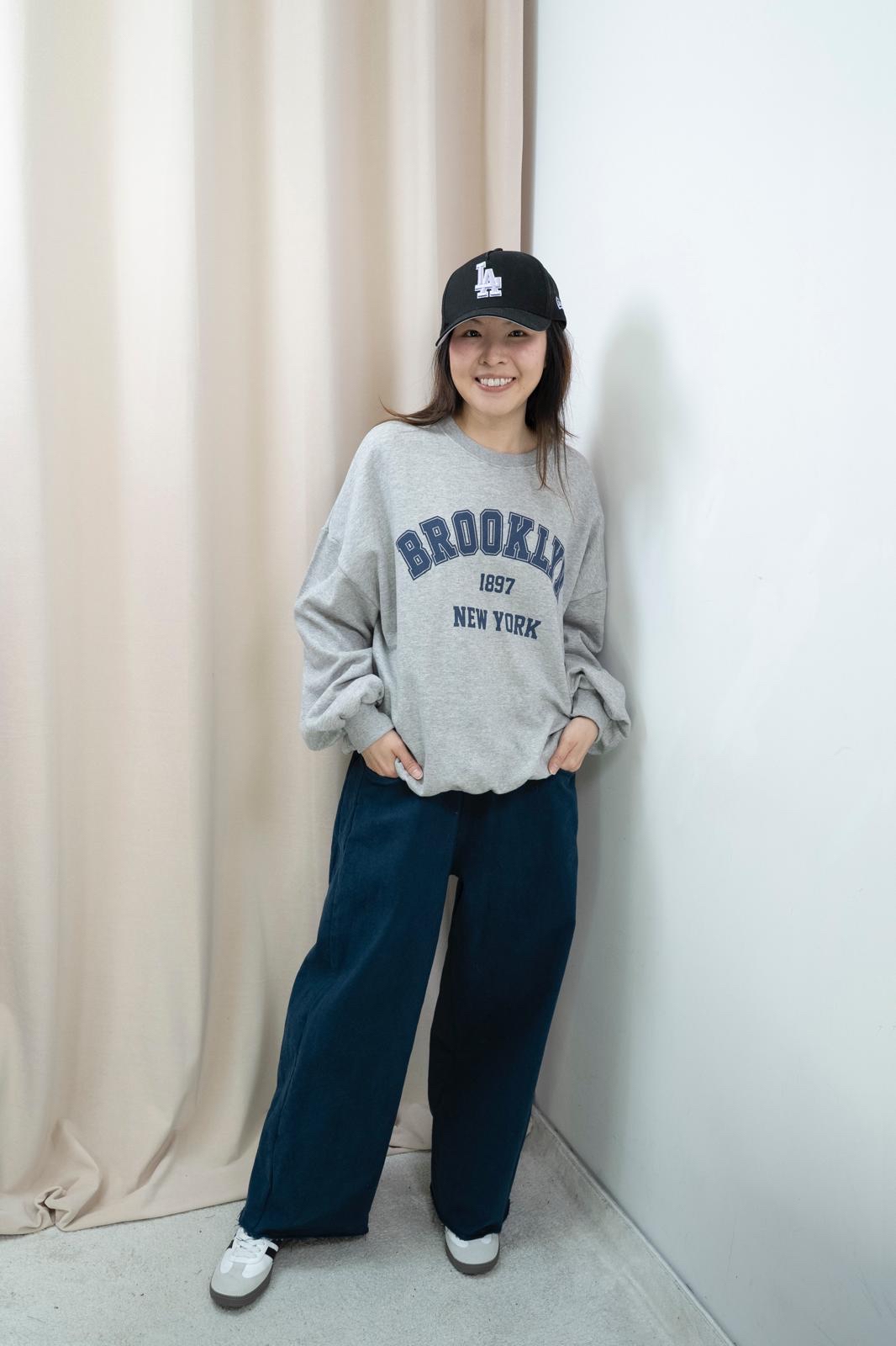 加絨靚版型不修邊休閒褲（5色）