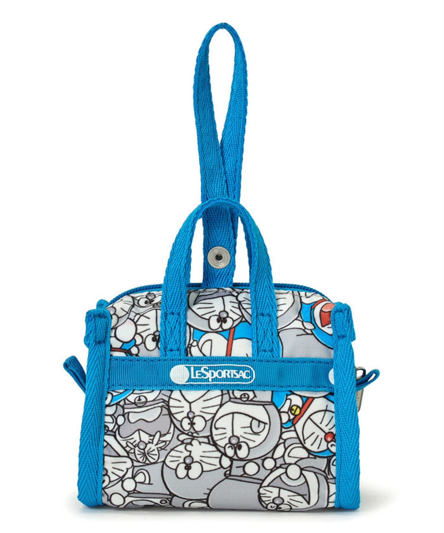 [訂購] [日本直送] 💙 LeSportsac「DORAEMON MICRO WEEKENDER CHARM」 📏 尺寸/內容：高約8cm｜闊約11cm｜厚約6cm {TF260806}