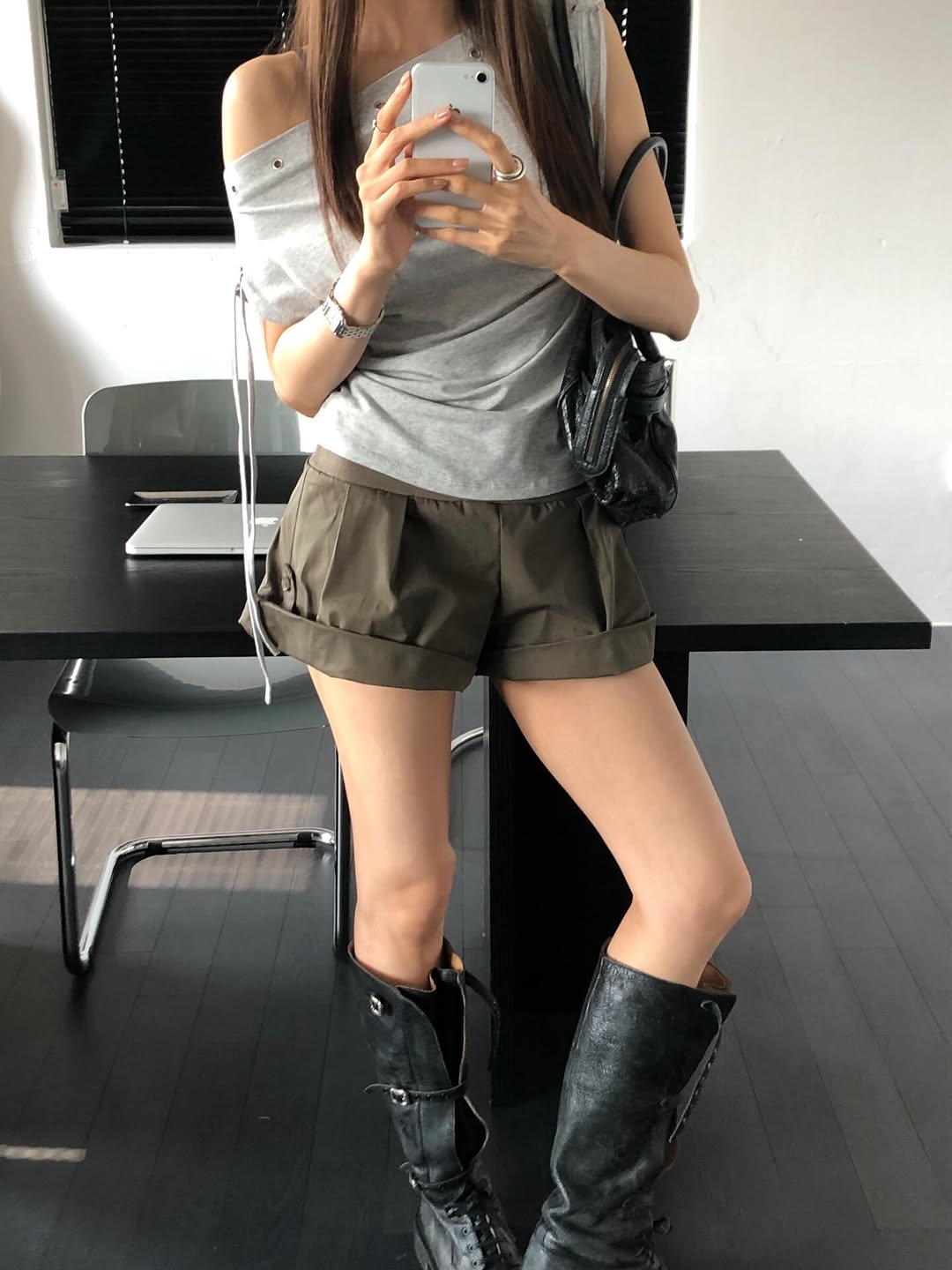 ruby boat neck t-shirt