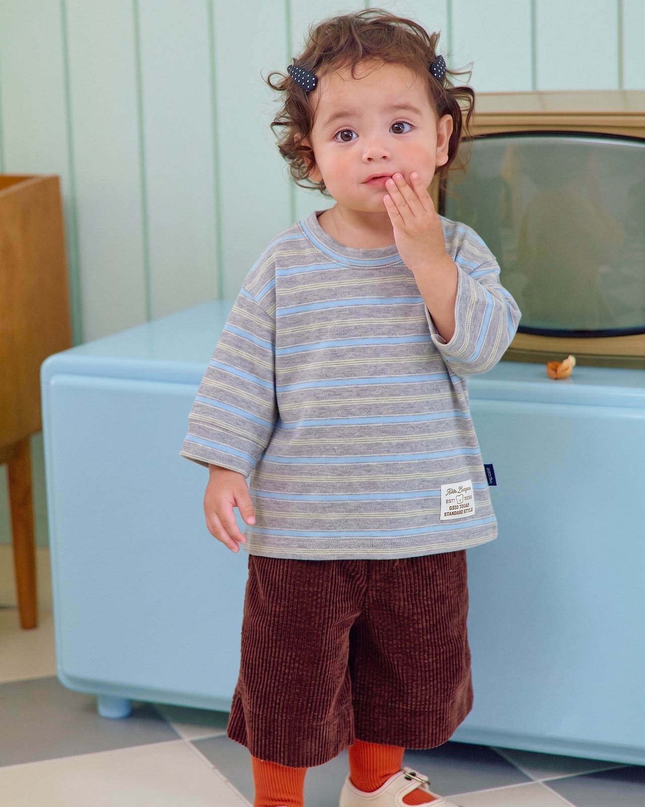 OOTT | Tomboy Shibori T-shirt Kids (Family Look)