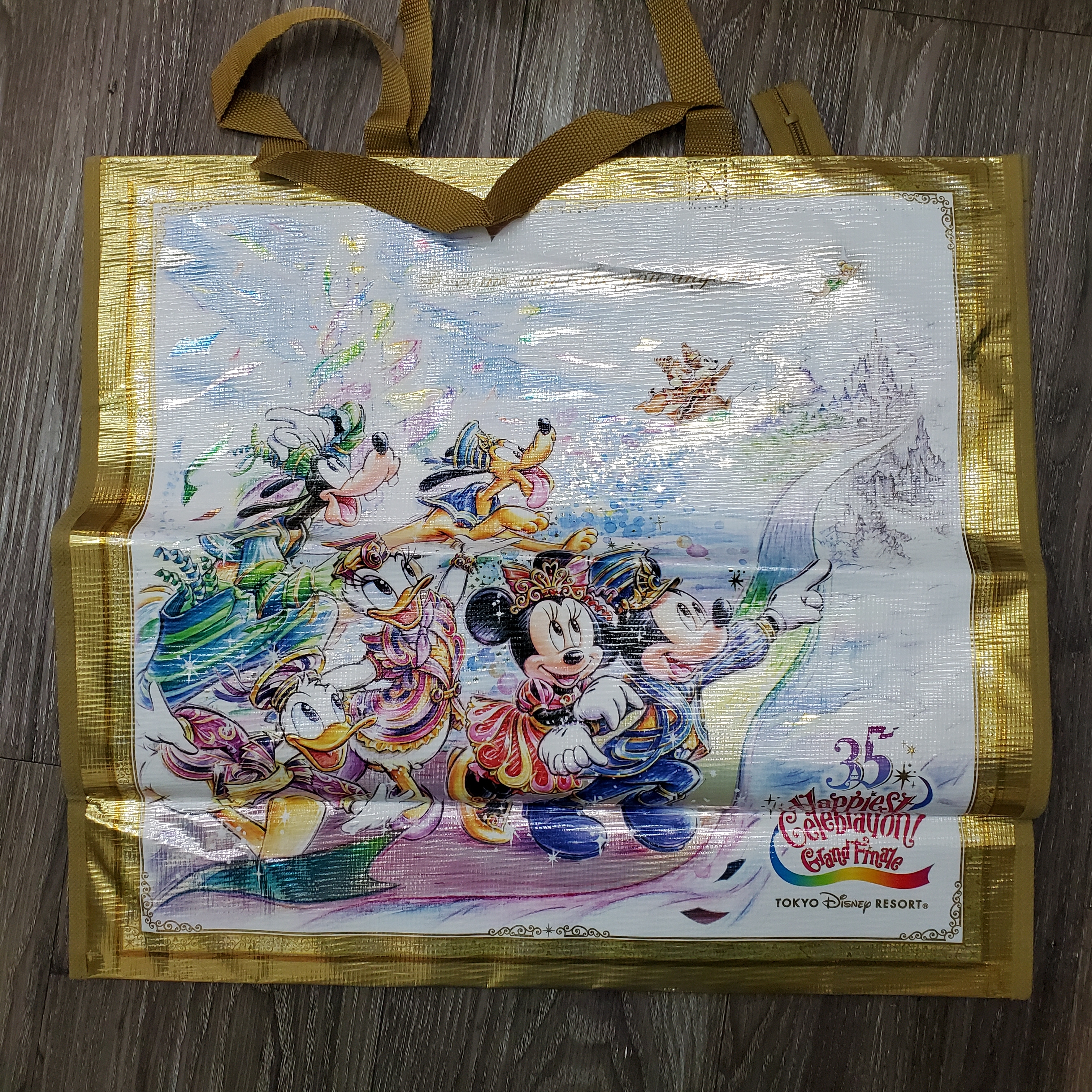 [現貨] [東京迪士尼] 35週年 購物袋 {TF190330}