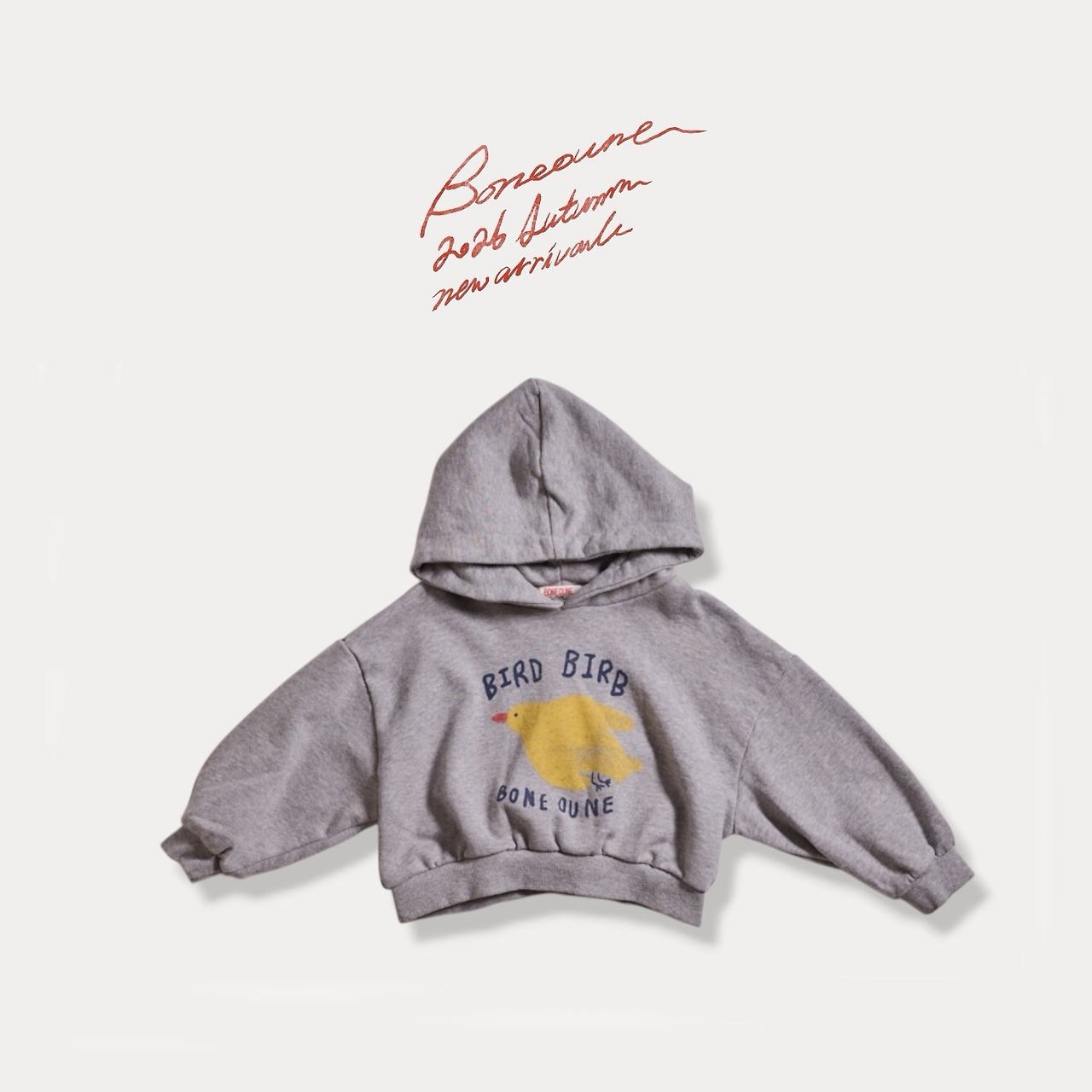 Boneoune | Bird Crop Hoodie