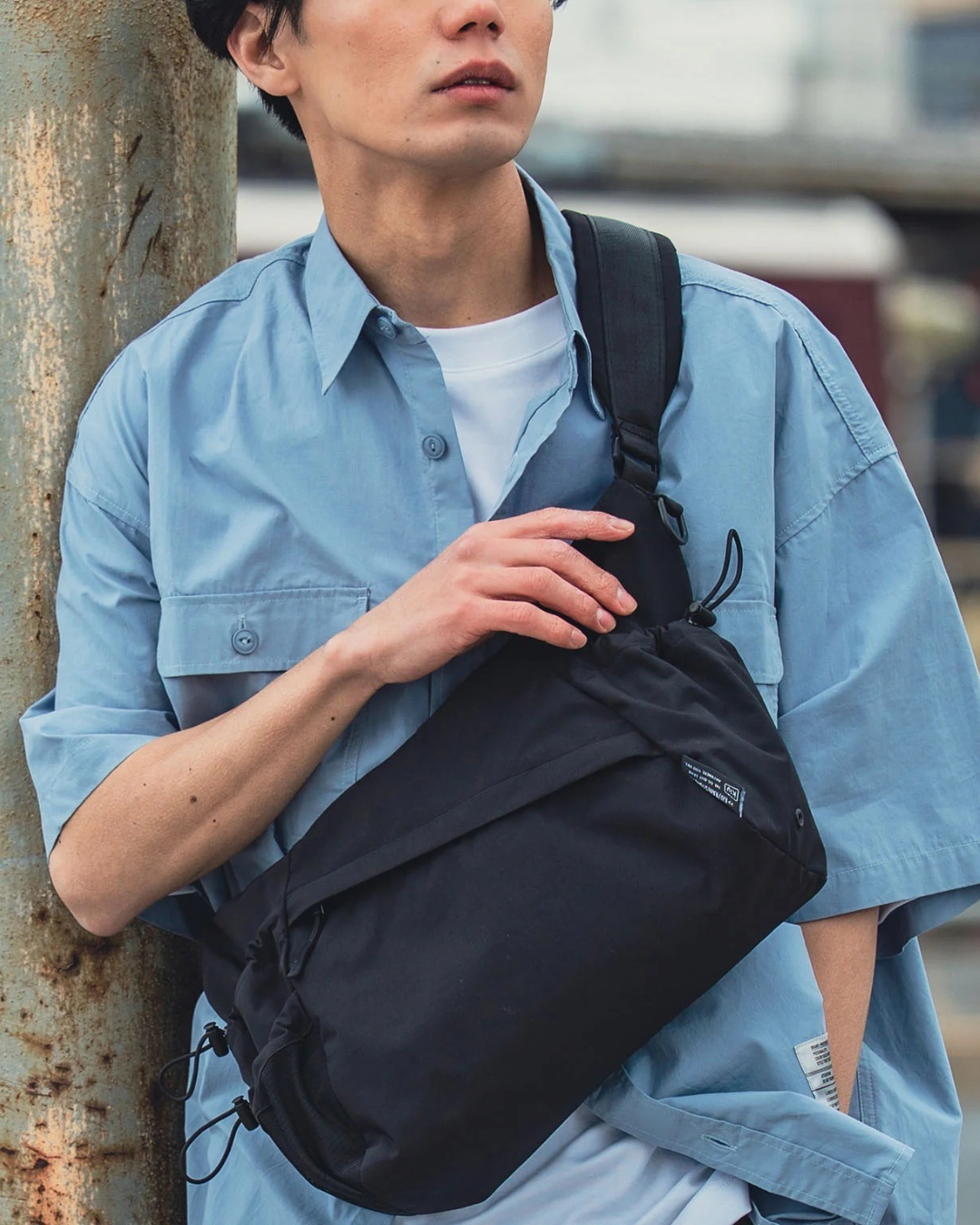 日本代購【 2026新商品 日本直送 KIU 超實用大容量 尼龍 斜孭袋 / 單肩包  Nylon Crossbody Shoulder Bag 】