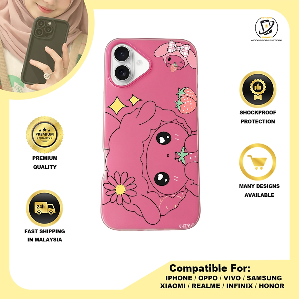 JELLY CASE PHONE FOR IPHONE - DESIGN KUROMI B