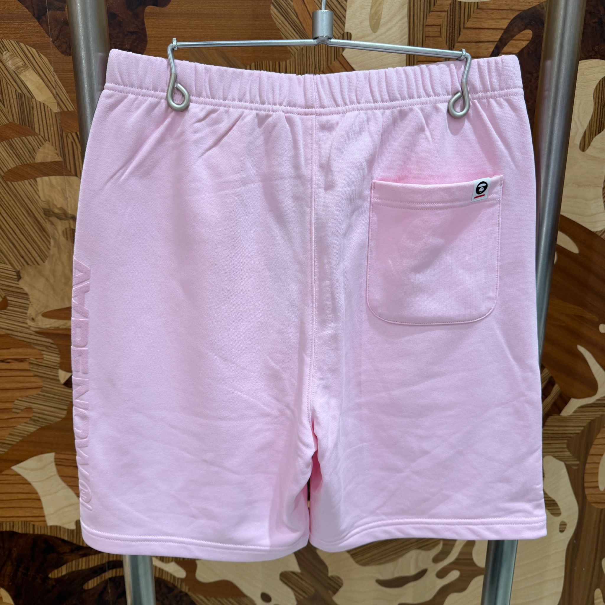 AAPE AAPENOW moonface sweat shorts (C685)