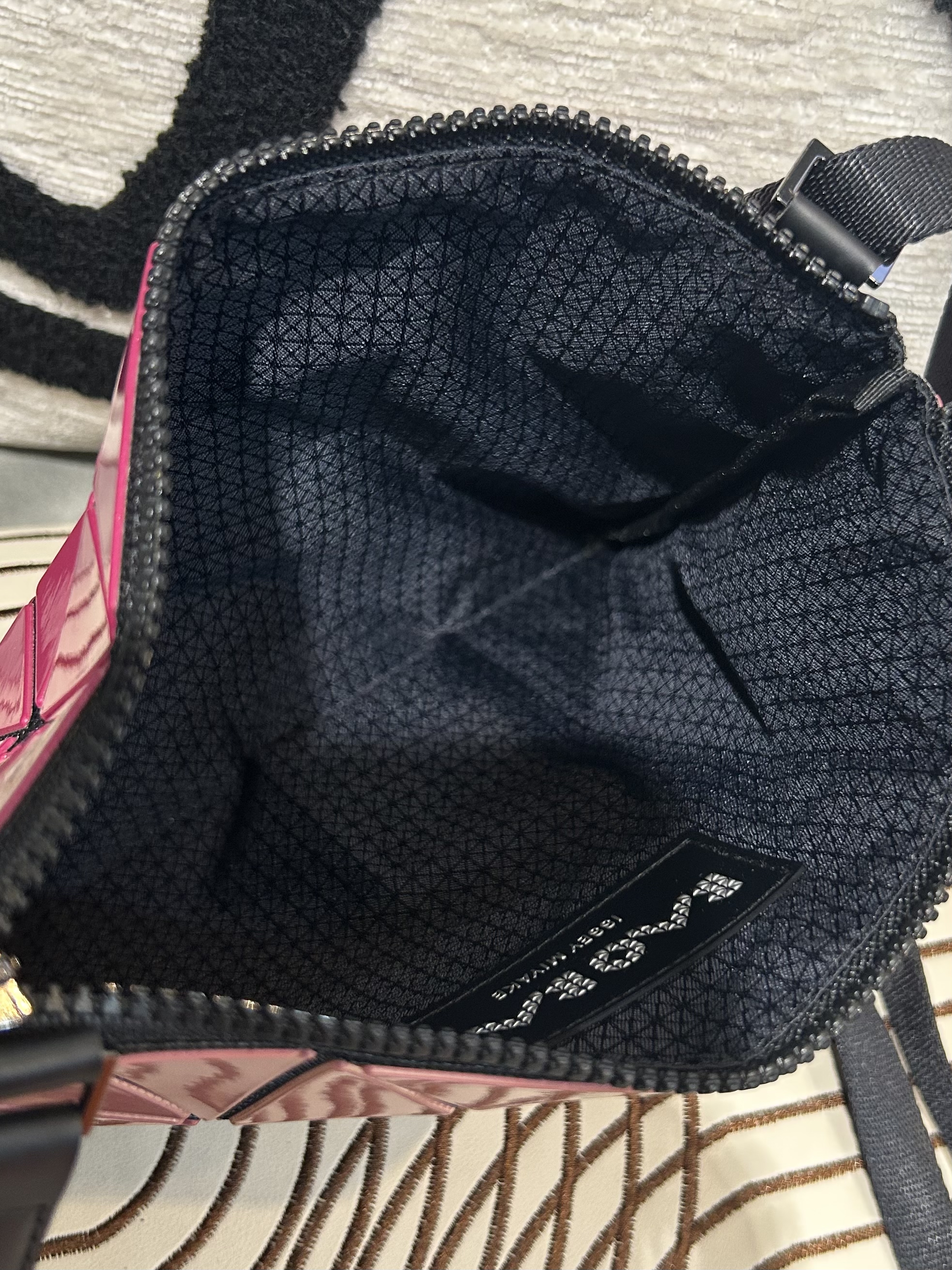 Issey Miyake Bao Bao Lucent W Color Crossbody Bag 100%Authentic, 98%New