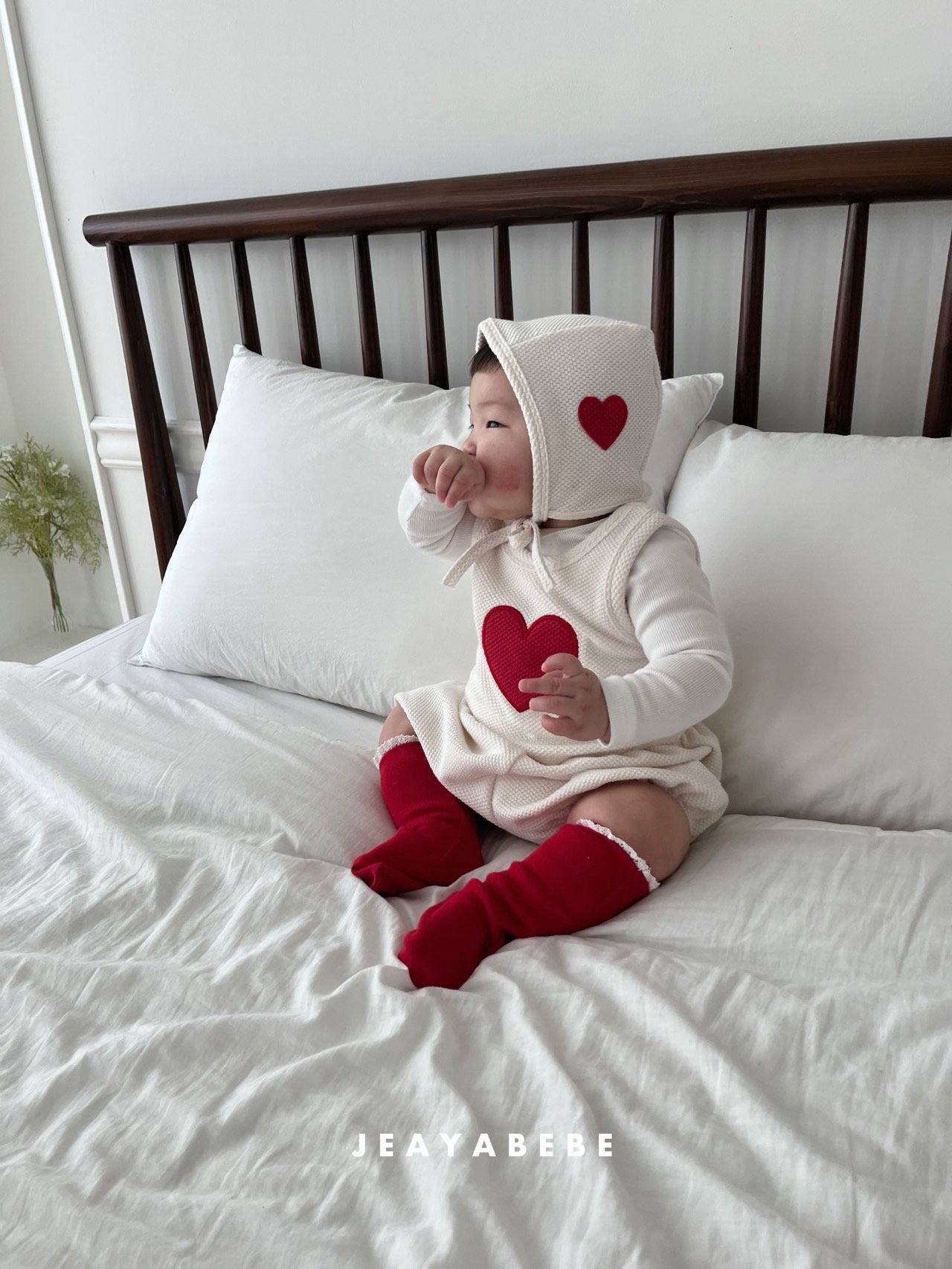 🇰🇷Jeayabebe set (帽+馬甲背心+褲）