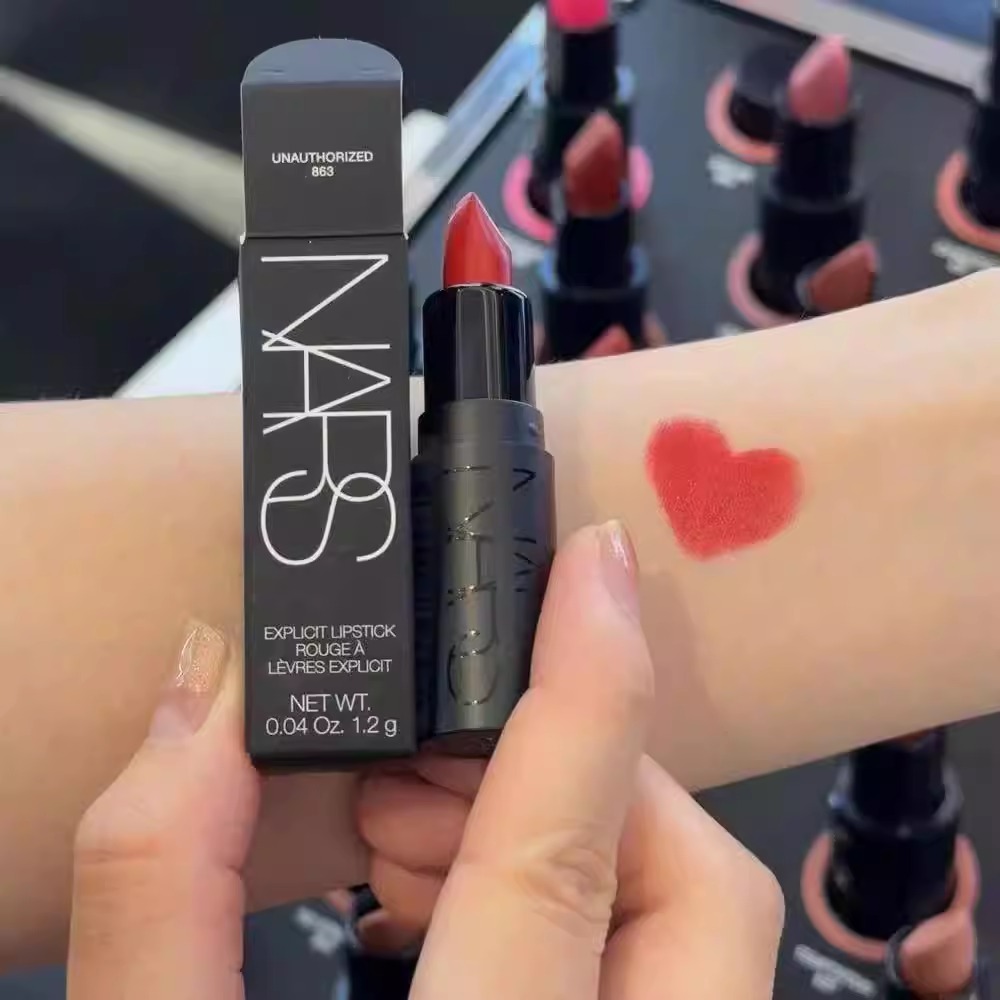 NARS 💋 赤吻緞光 #863 唇膏 1.2g 中樣 *香港專櫃