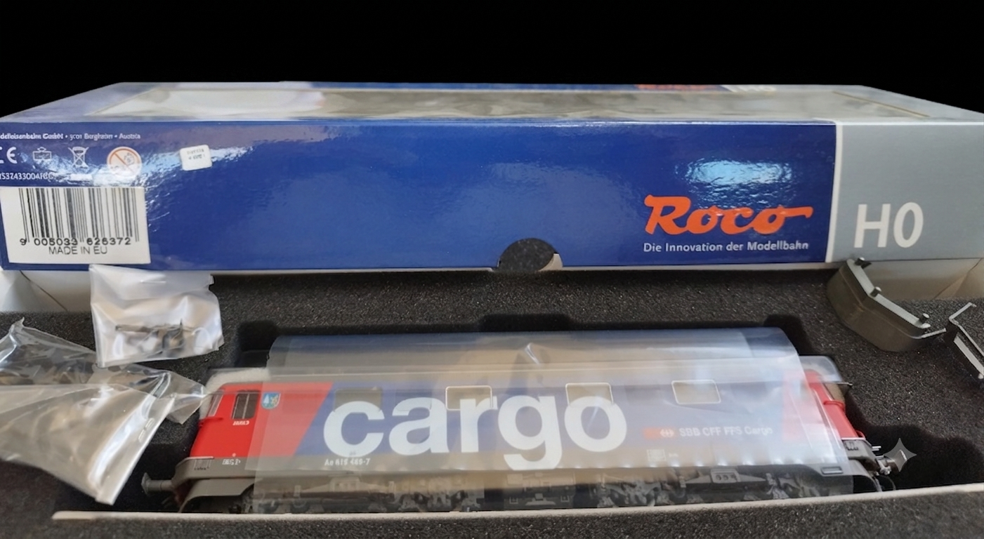 ROCO SBB Cargo Ae 610 489-7 HO 2-Rail