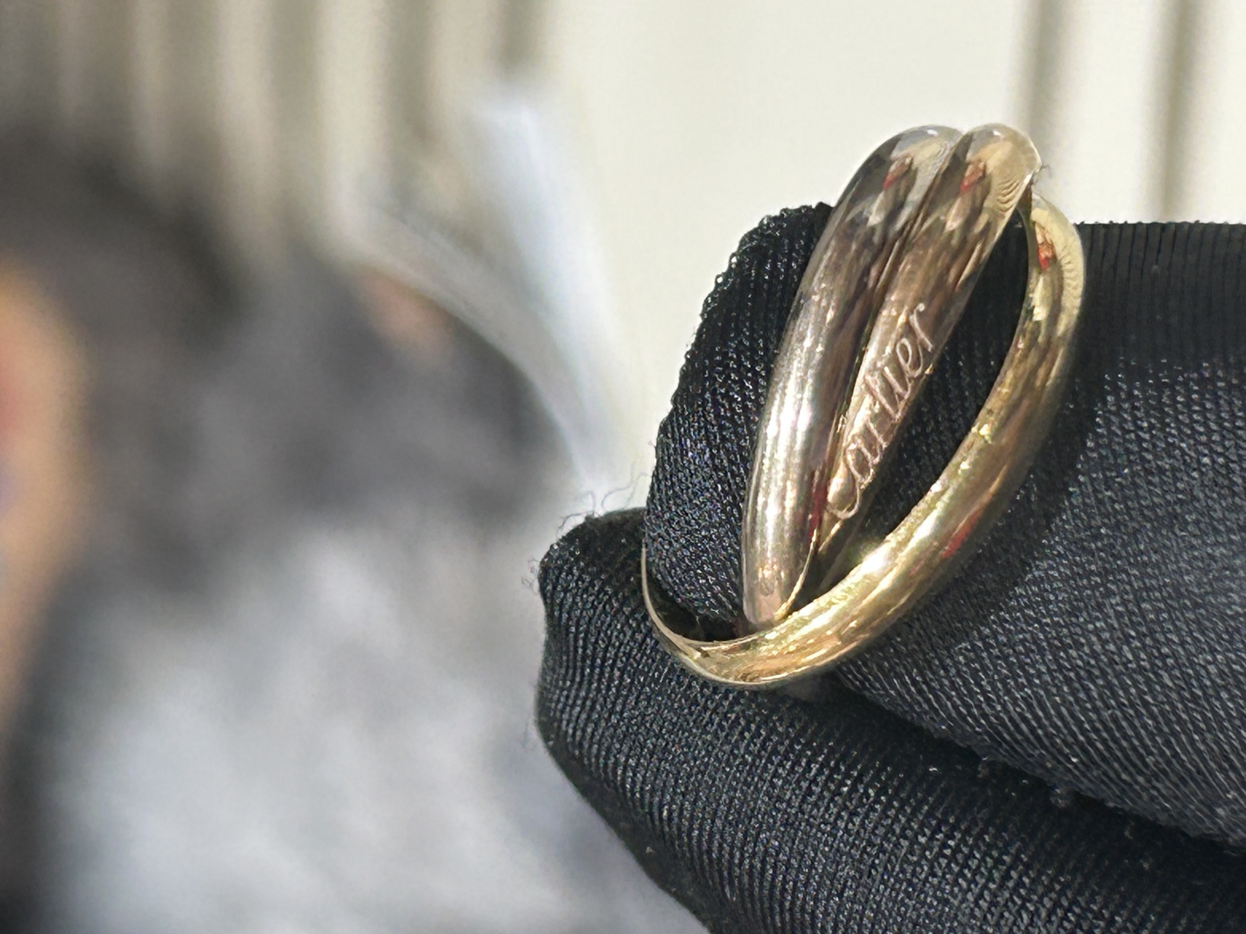 Cartier Trinity Ring size: 57 100%Authentic, 95%New ✅專門店收據✅證書