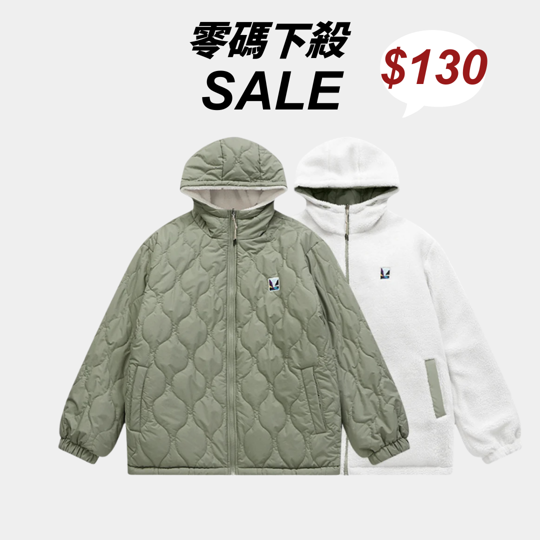雙面羊羔絨外套｜J2319