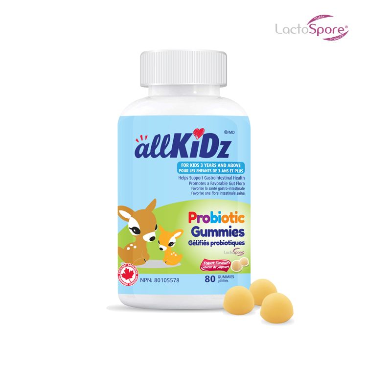 加拿大直送  allKiDz益生菌軟糖-乳酸孢子 