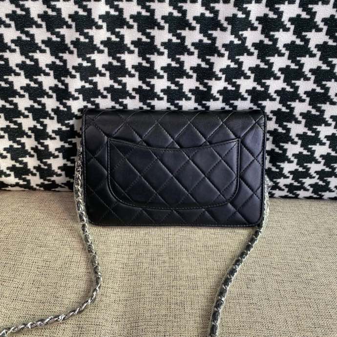 【預訂貨品】Chanel黑銀發財woc