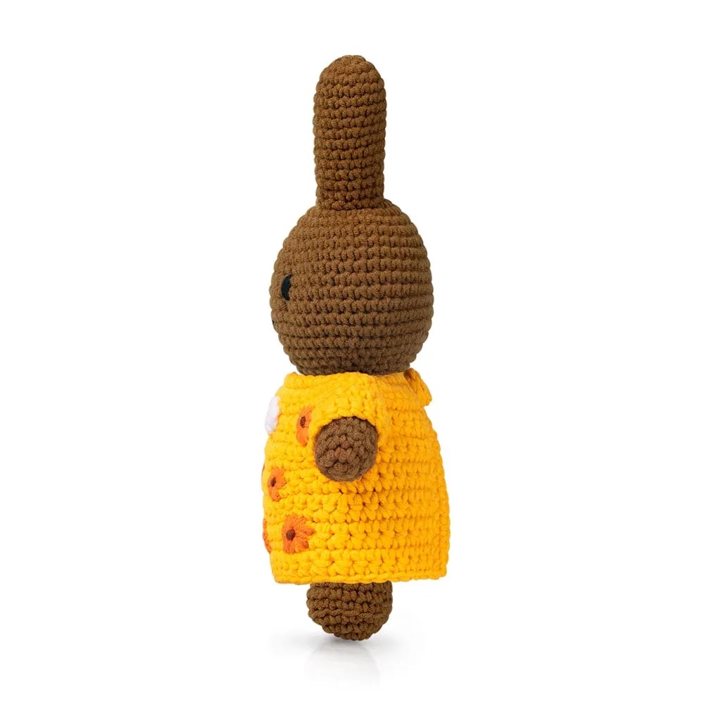 📦訂購 美國代購 荷蘭 Just Dutch 手工編織 米菲 Miffy Melanie 向日葵洋裝 公仔